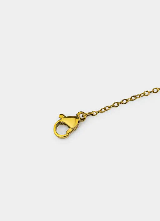 Four Leaf Traditional Locket Necklace - 18K Gold Plated