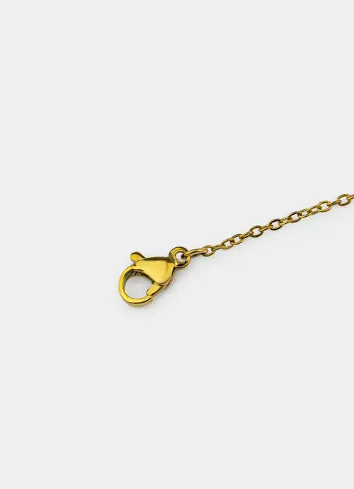 gold plated necklace chain – clasp detail – Vendetta Jewellery