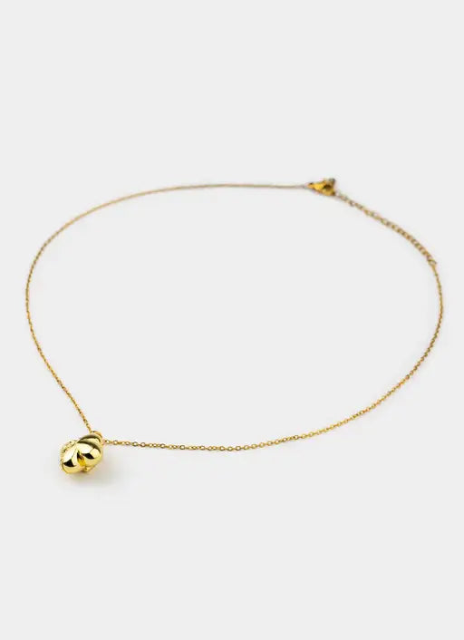 Four Leaf Traditional Locket Necklace - 18K Gold Plated