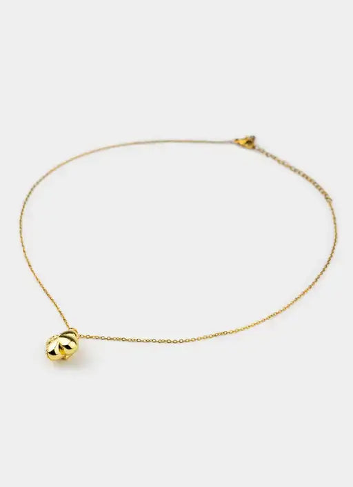 18K gold plated necklace – Four Leaf Traditional Locket Necklace - 18K Gold Plated – Vendetta Jewellery