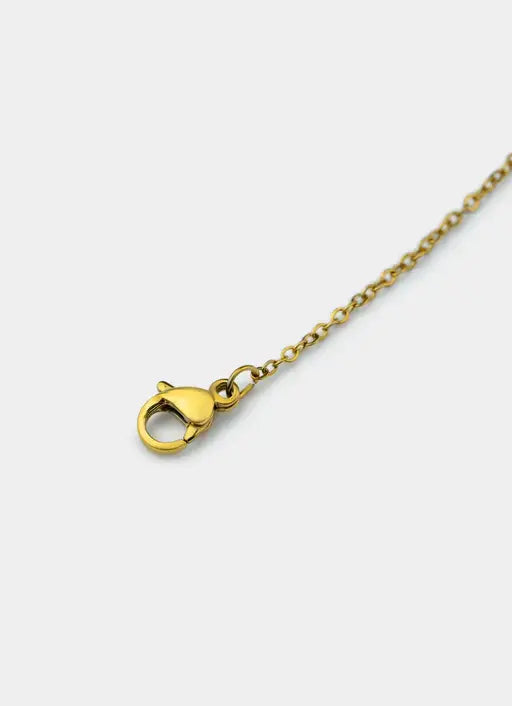 18K gold plated necklace chain – clasp detail – Vendetta Jewellery