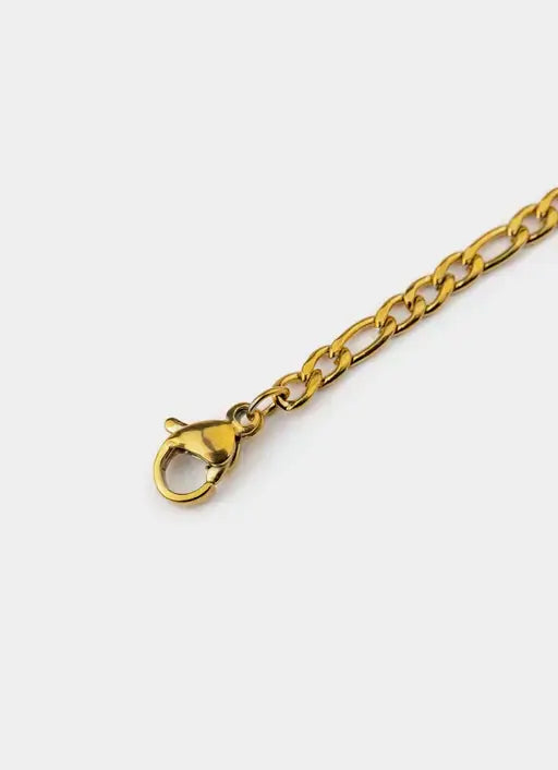 18K gold plated bracelet – detailed chain and clasp – Vendetta Jewellery