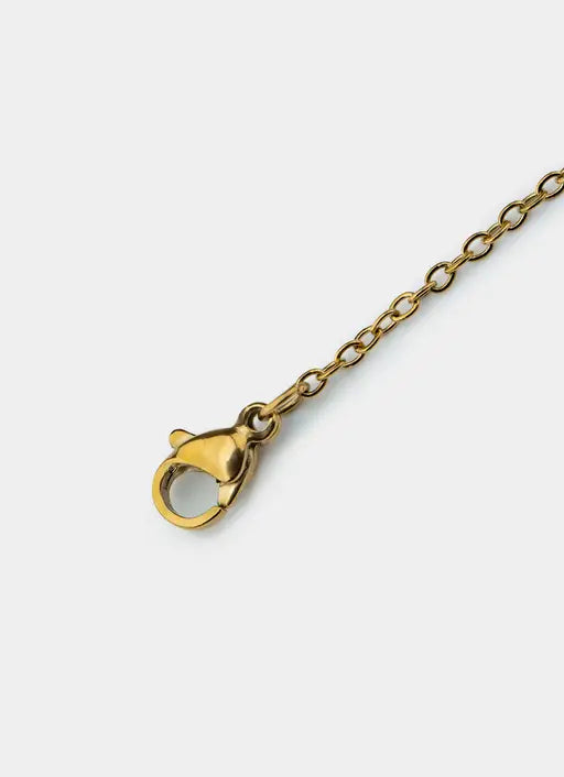 Frangipani Pendant Necklace - 18K Gold Plated