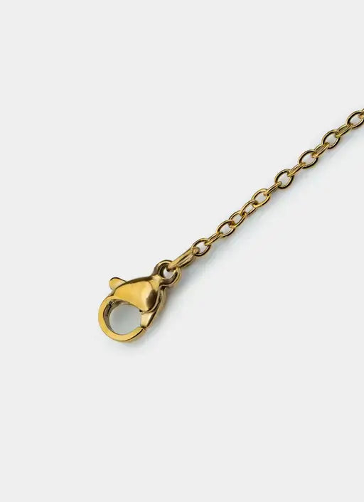 gold chain necklace – clasp detail – Vendetta Jewellery
