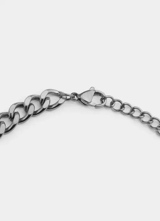 Greca Link Bracelet - Stainless Steel