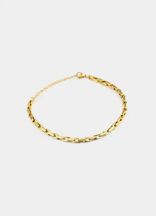 18K gold plated bracelet – Scale Bracelet - 18K Gold Plated – Vendetta Jewellery