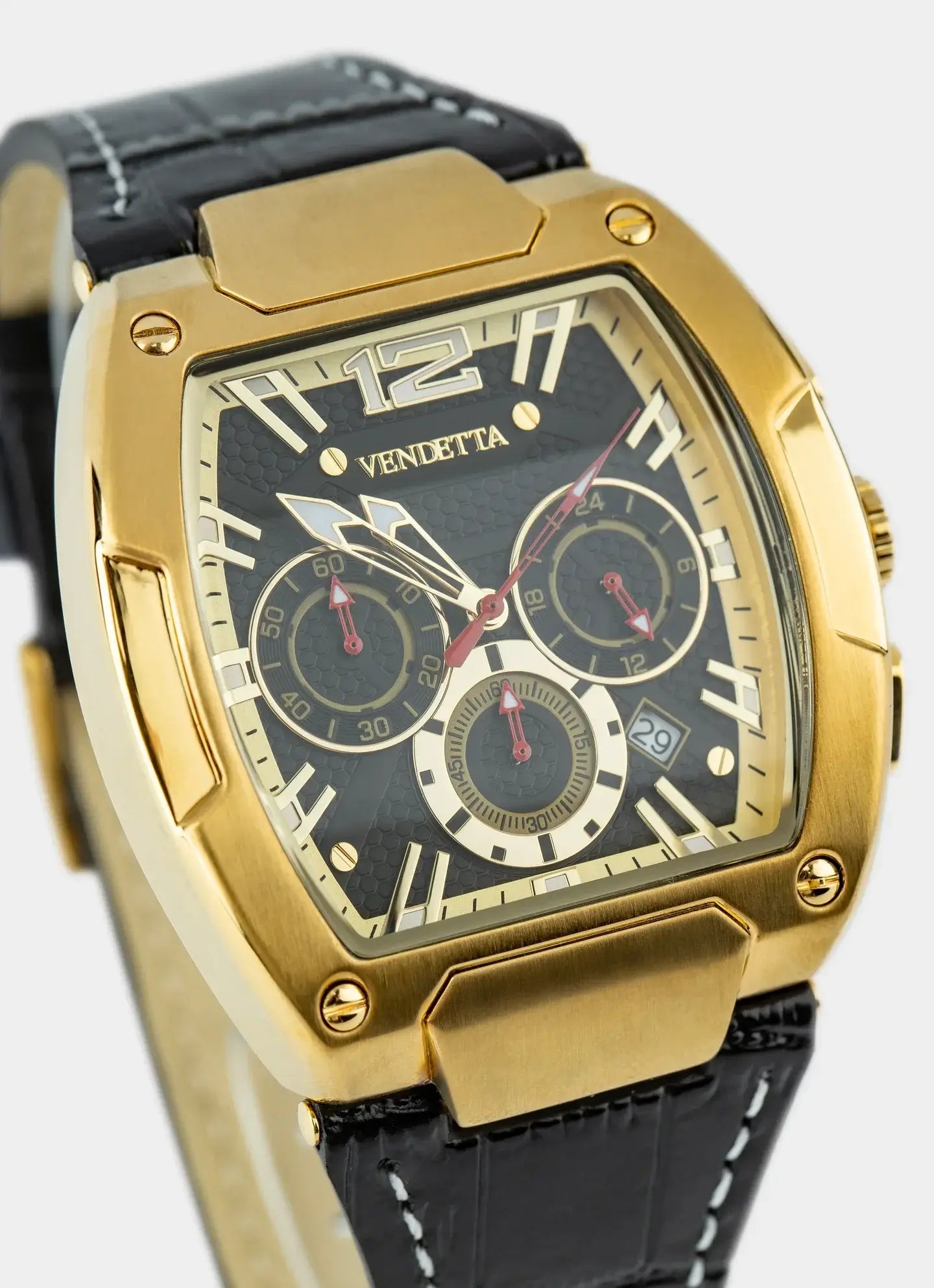 Zinc Alloy watch – Vanta Watch - Gold/Black – Vendetta Jewellery