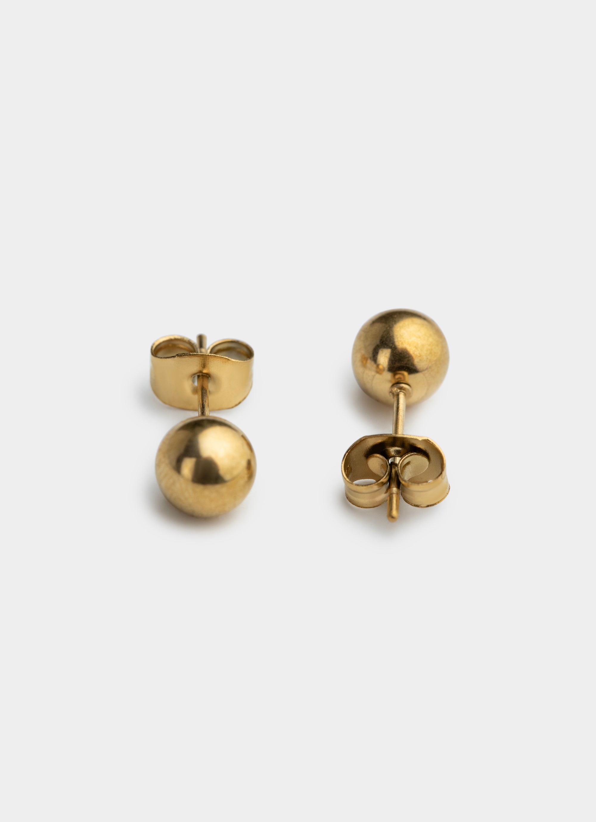 Ball Stud Earring - 18K Gold Plated