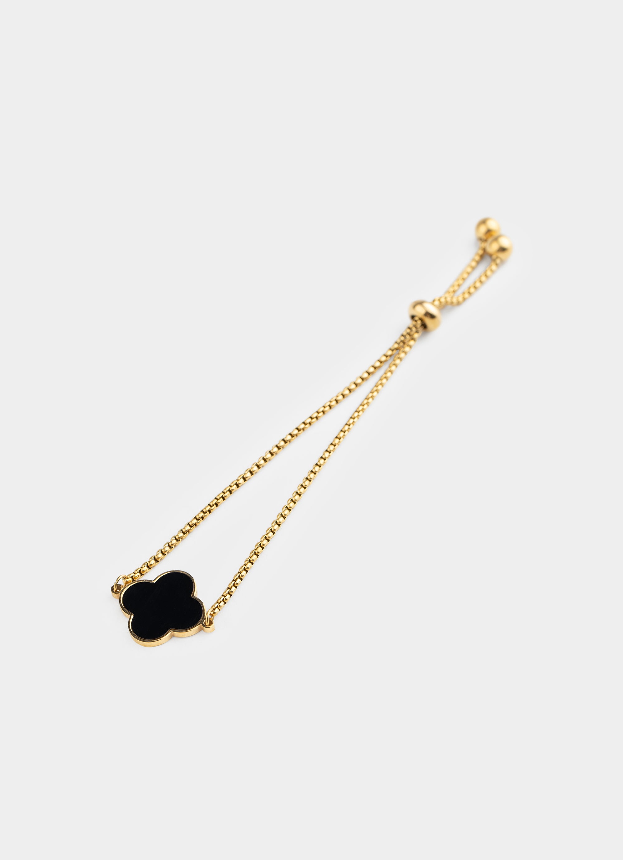 Vendetta 4 Leaf Clover Bracelet - 18K Gold Plated