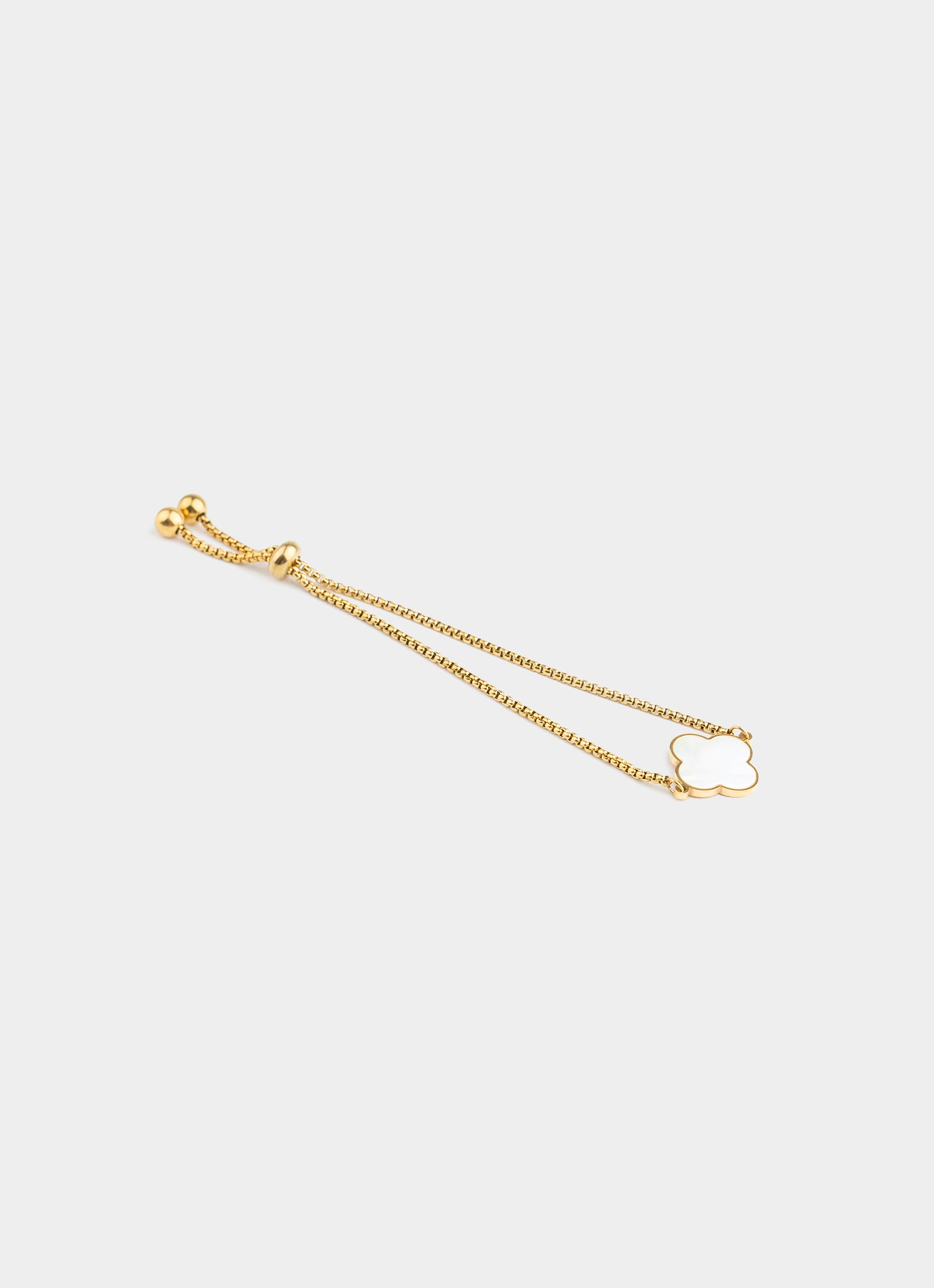 4 Leaf Clover Bracelet - 18K Gold Plated
