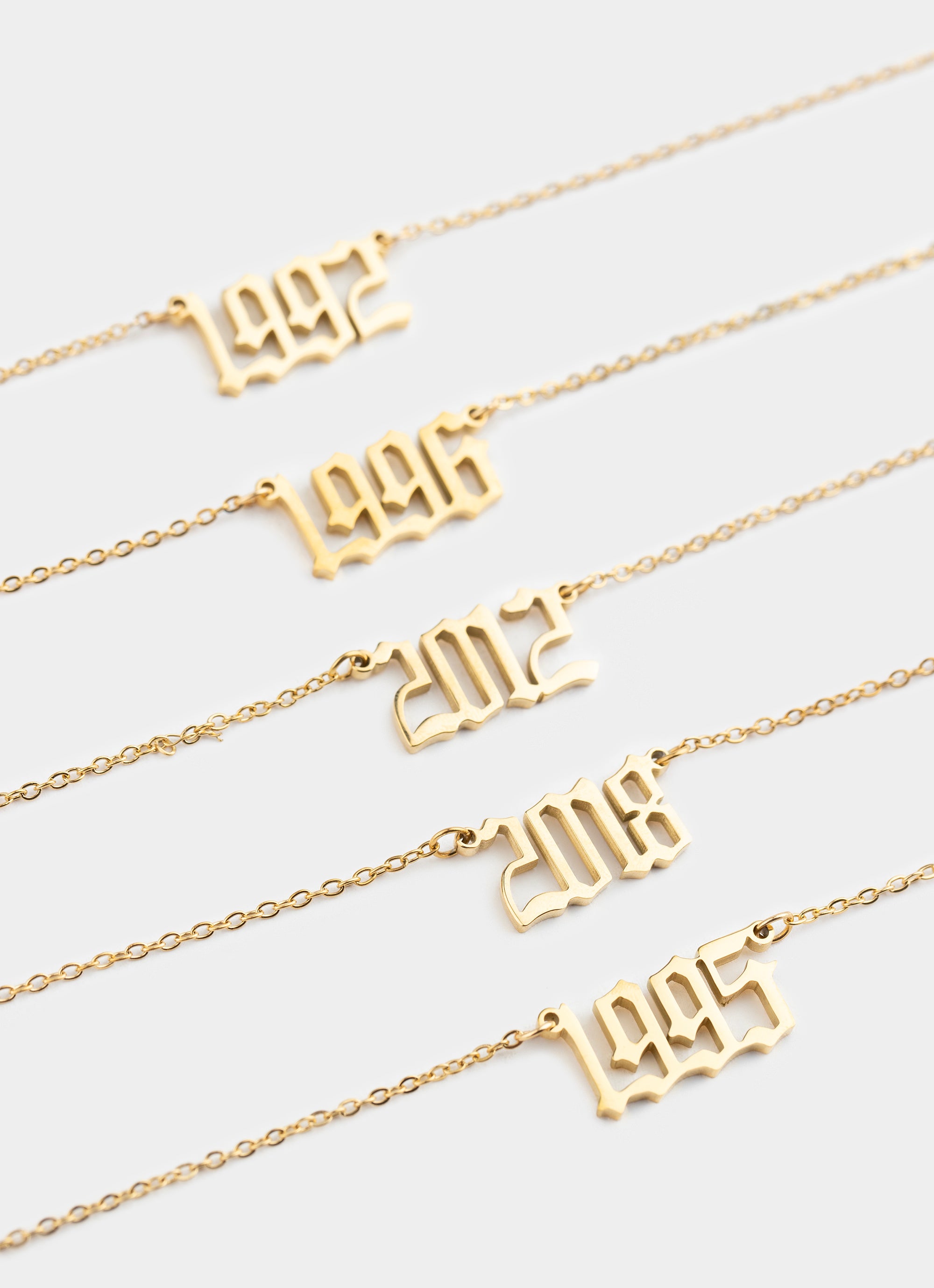 Established Necklace 1990 - 2022 - 18K Gold Plated