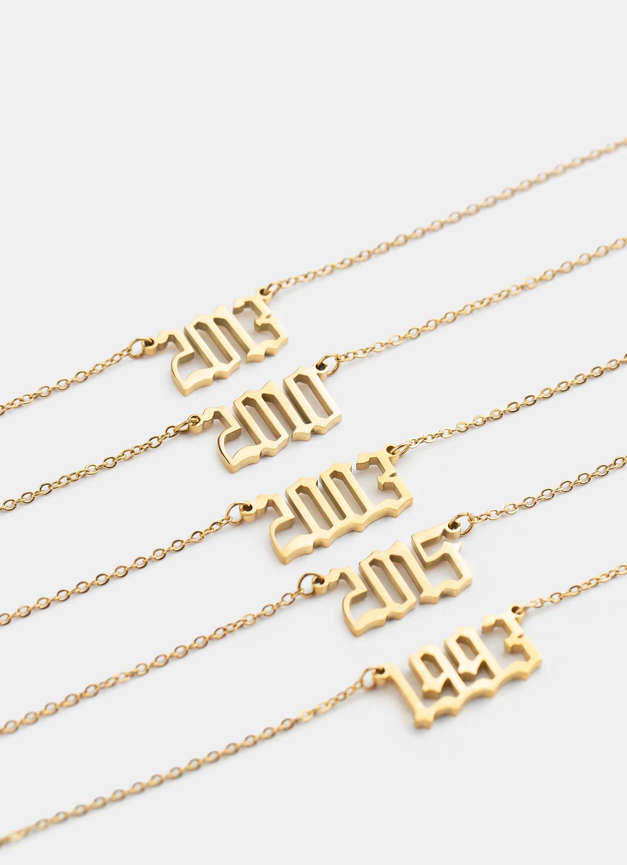 Established Necklace 1990 - 2022 - 18K Gold Plated