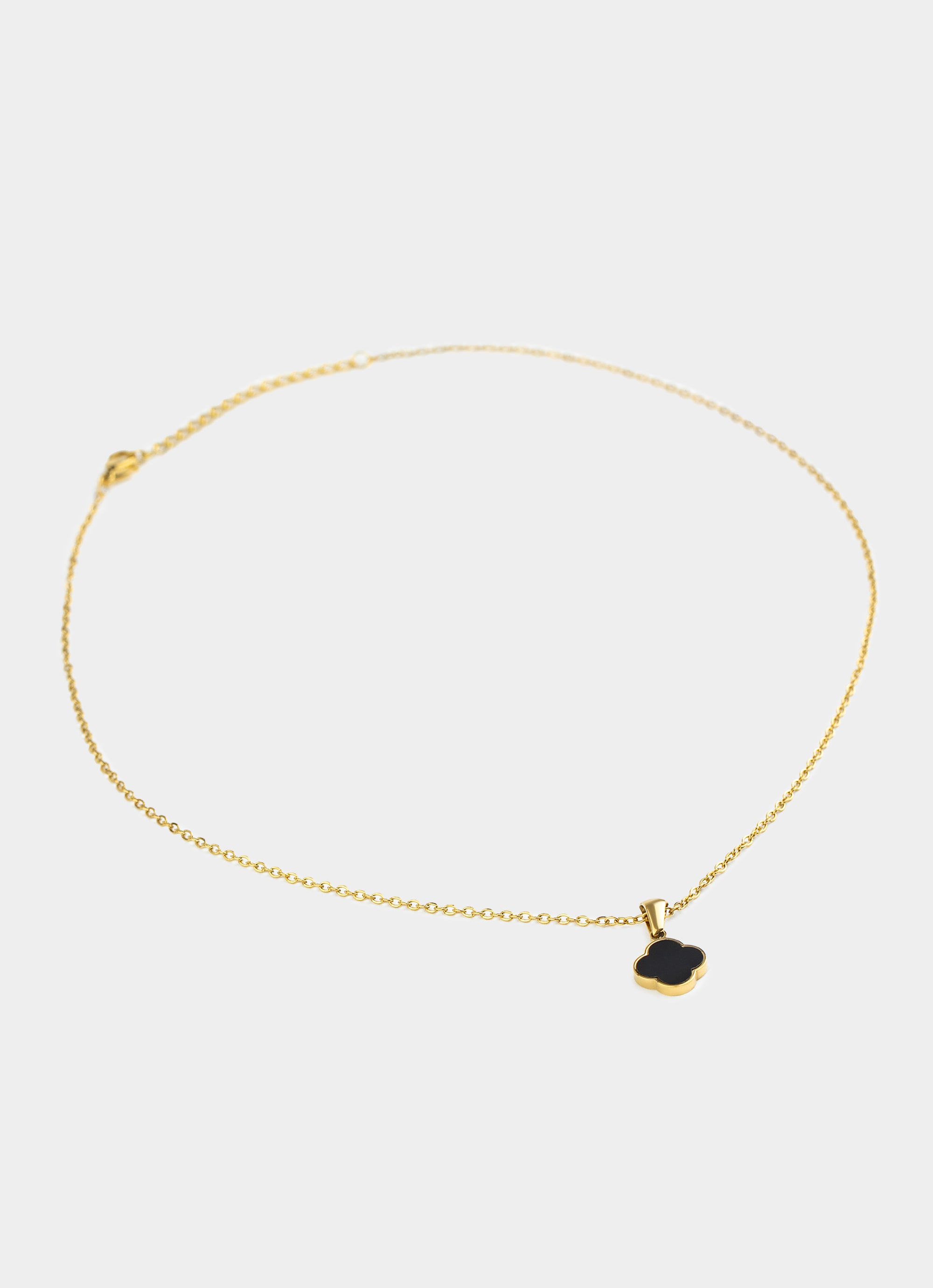 Vendetta 4 Leaf Necklace - 18K Gold Plated