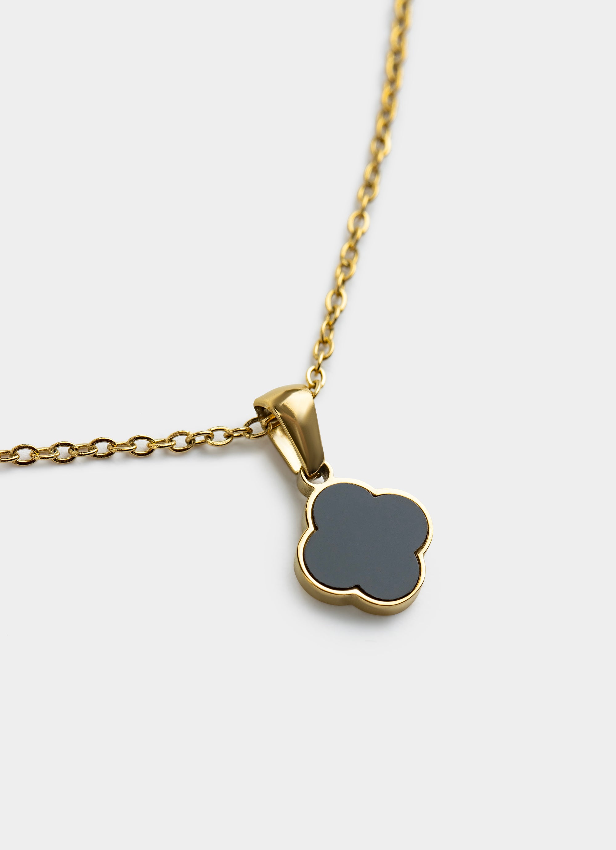 Vendetta 4 Leaf Necklace - 18K Gold Plated