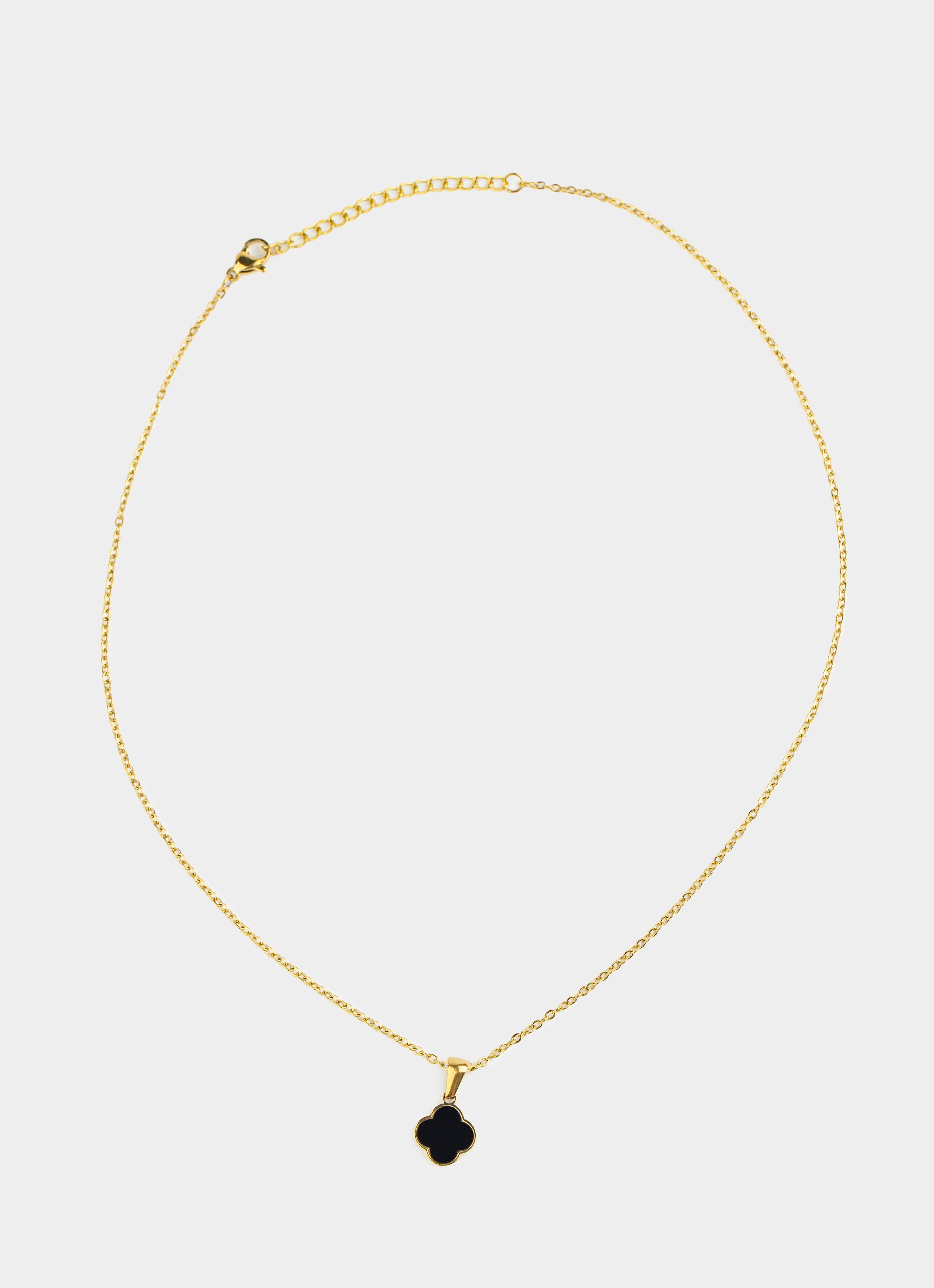 Vendetta 4 Leaf Necklace - 18K Gold Plated