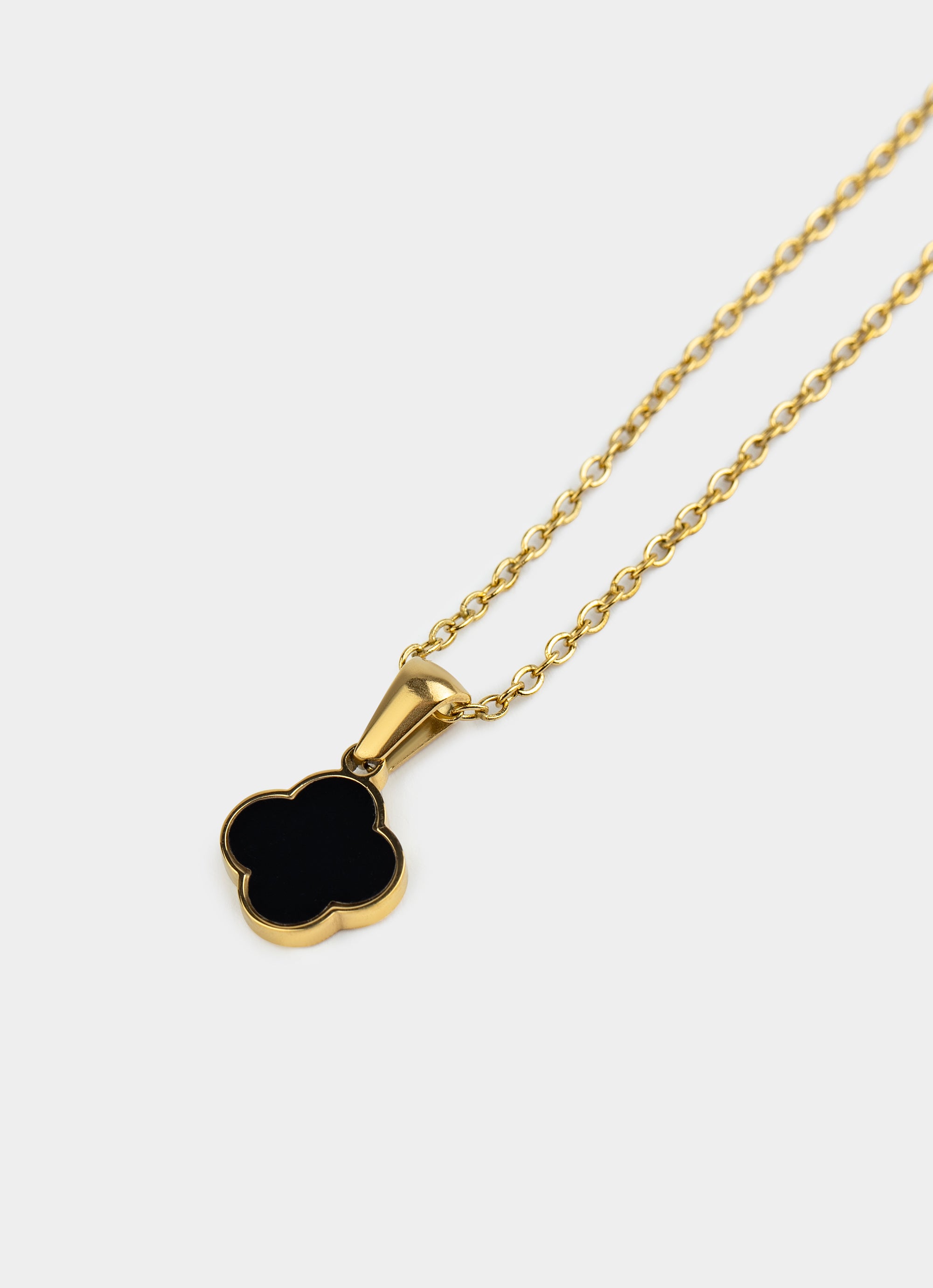 Four Leaf Necklace - 18K Gold Plated