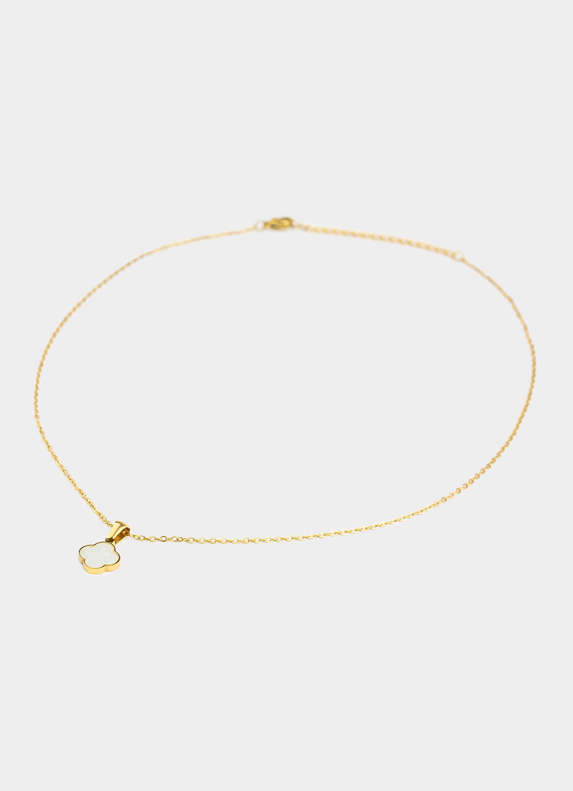 Vendetta 4 Leaf Necklace - 18K Gold Plated
