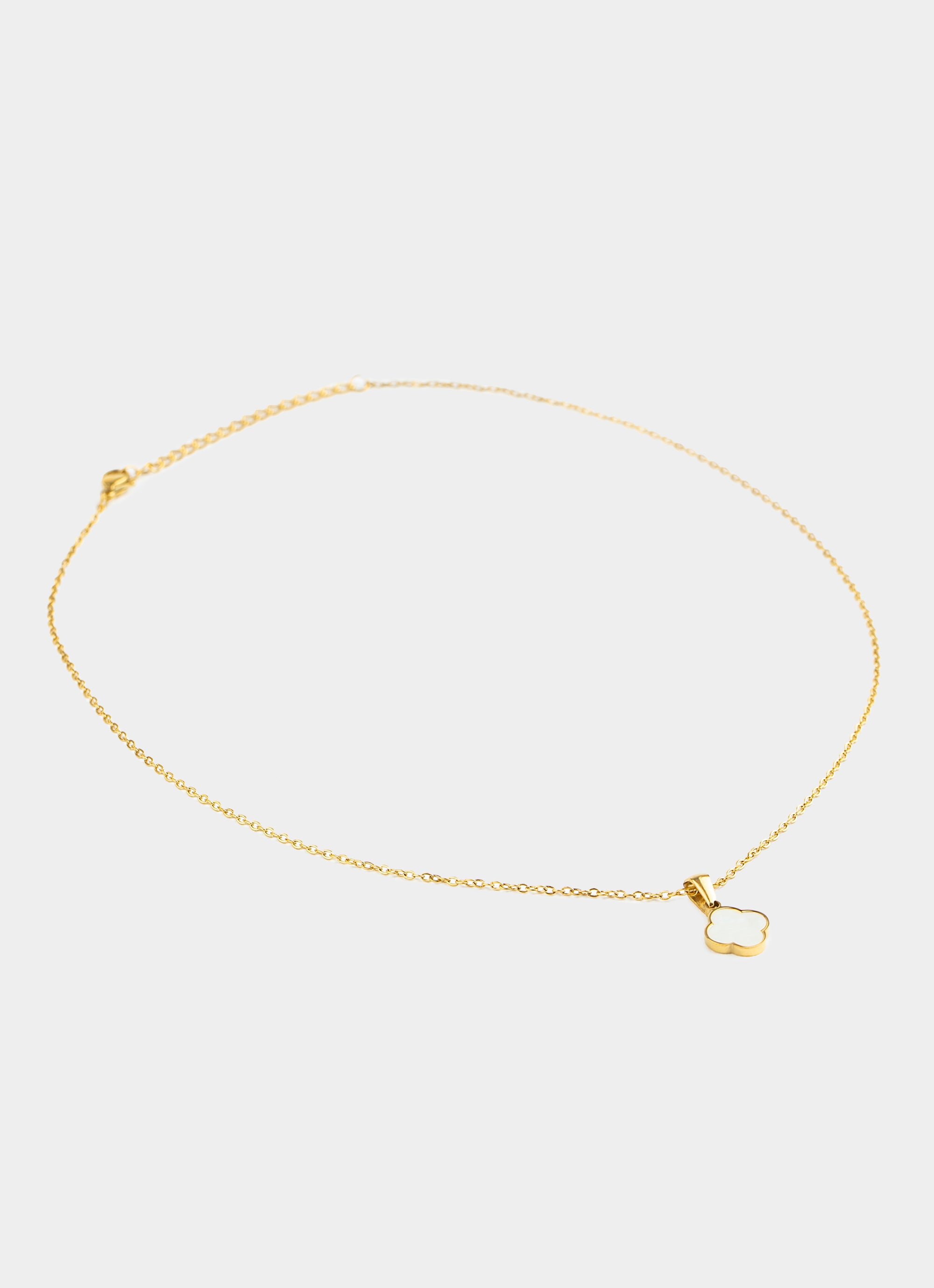 Vendetta 4 Leaf Necklace - 18K Gold Plated