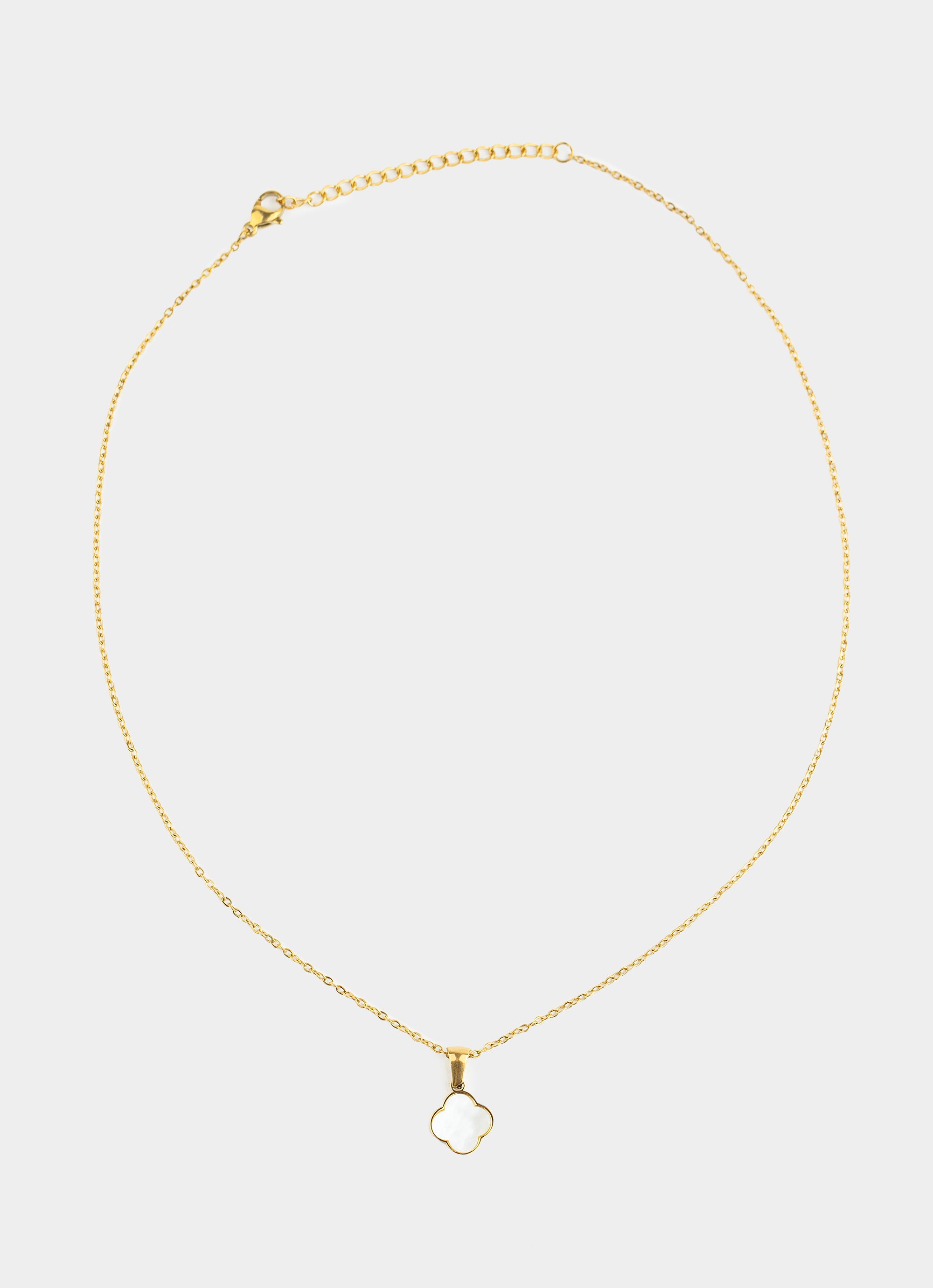 Vendetta 4 Leaf Necklace - 18K Gold Plated