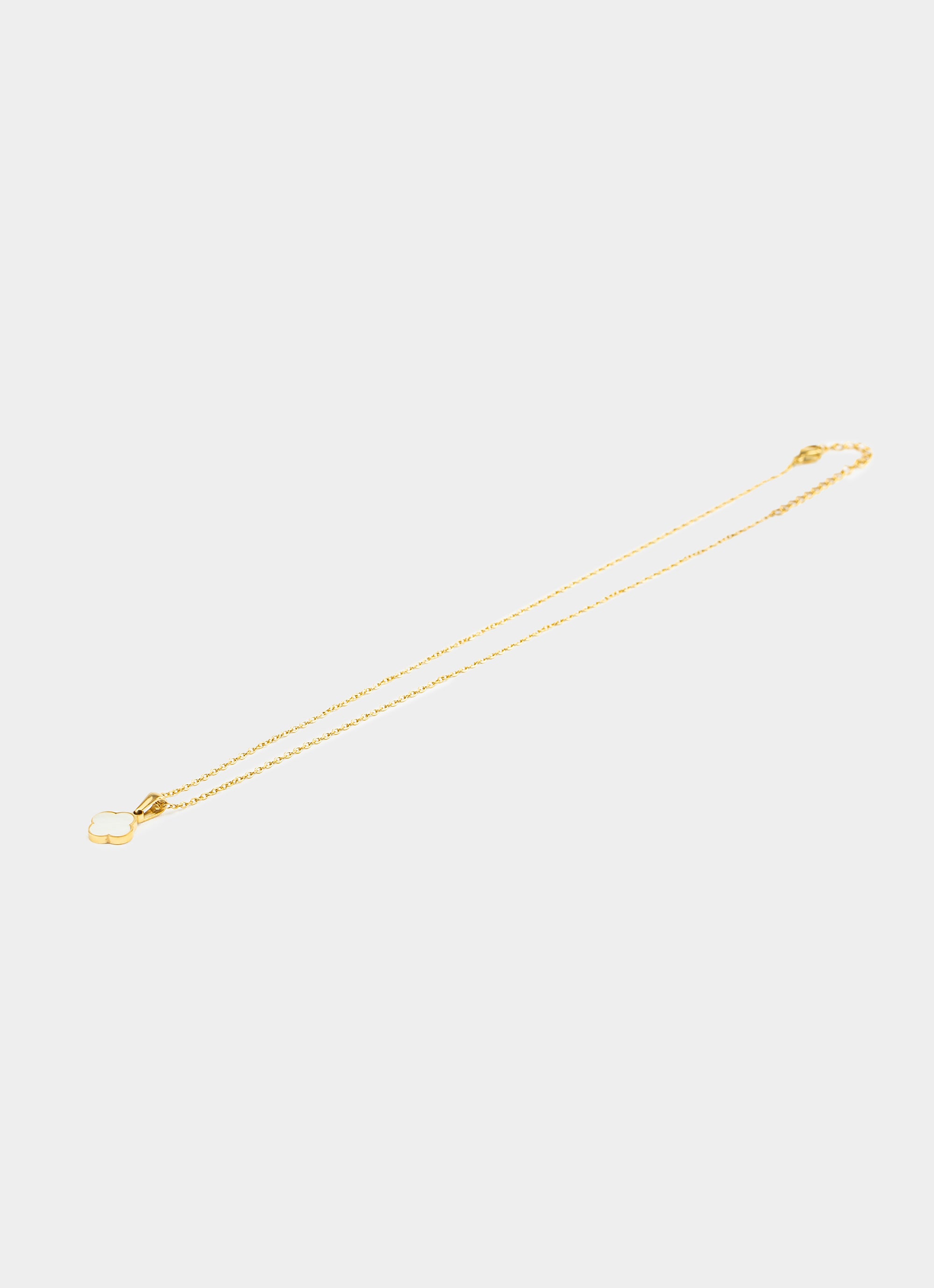 Vendetta 4 Leaf Necklace - 18K Gold Plated