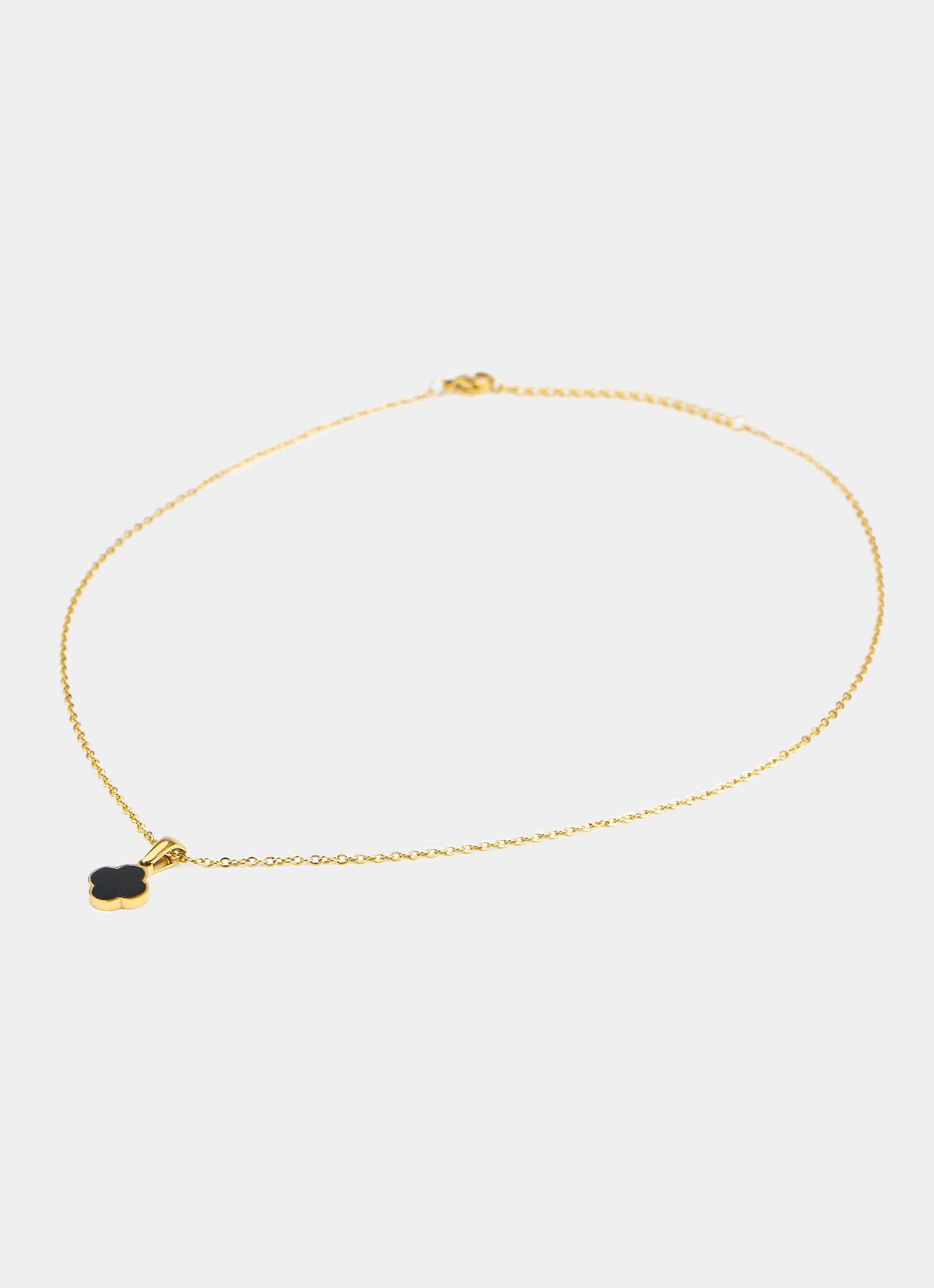 Vendetta 4 Leaf Necklace - 18K Gold Plated