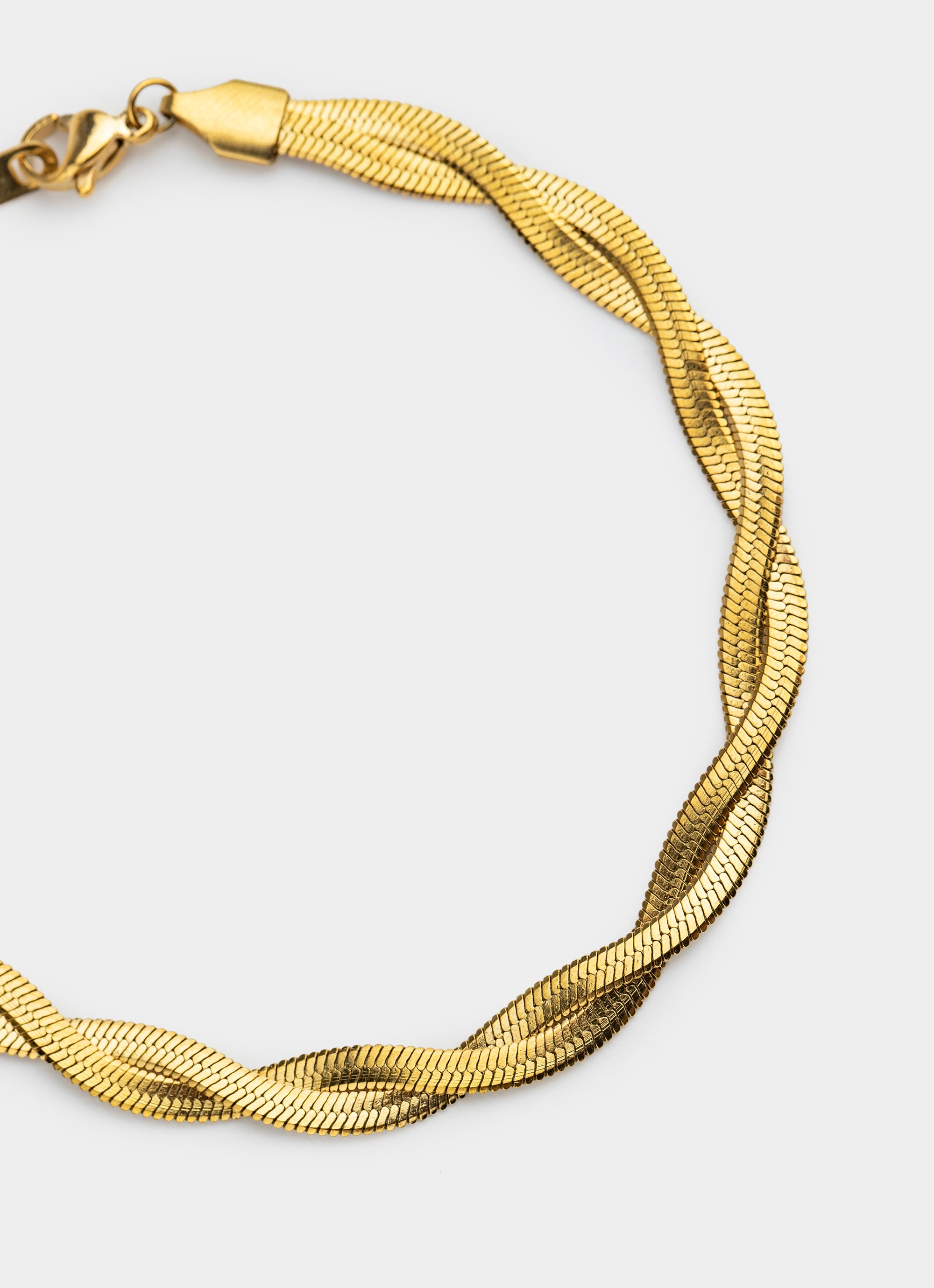 Dual Snake Bracelet - 18K Gold Plated