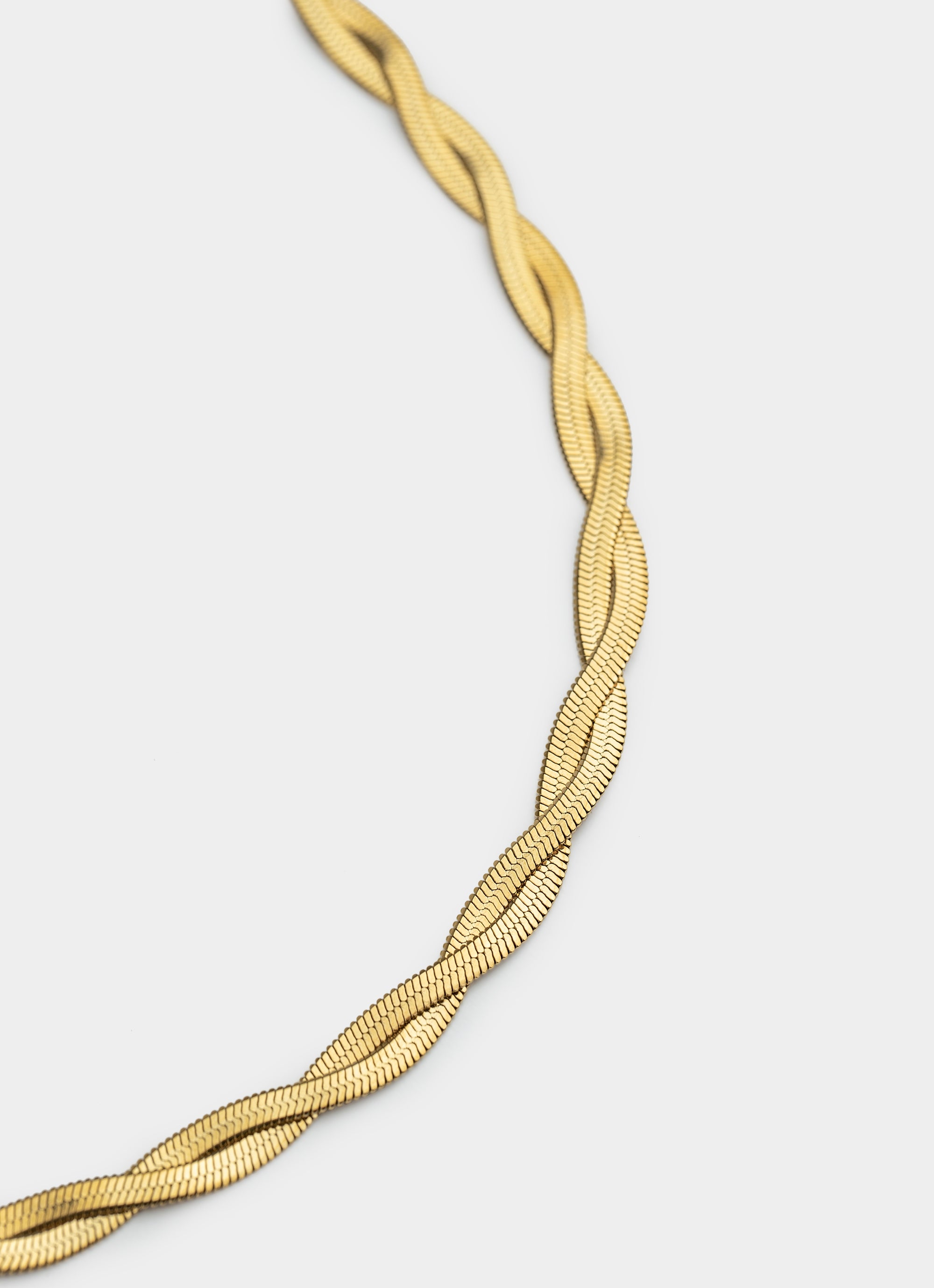 Dual Snake Necklace - 18K Gold Plated