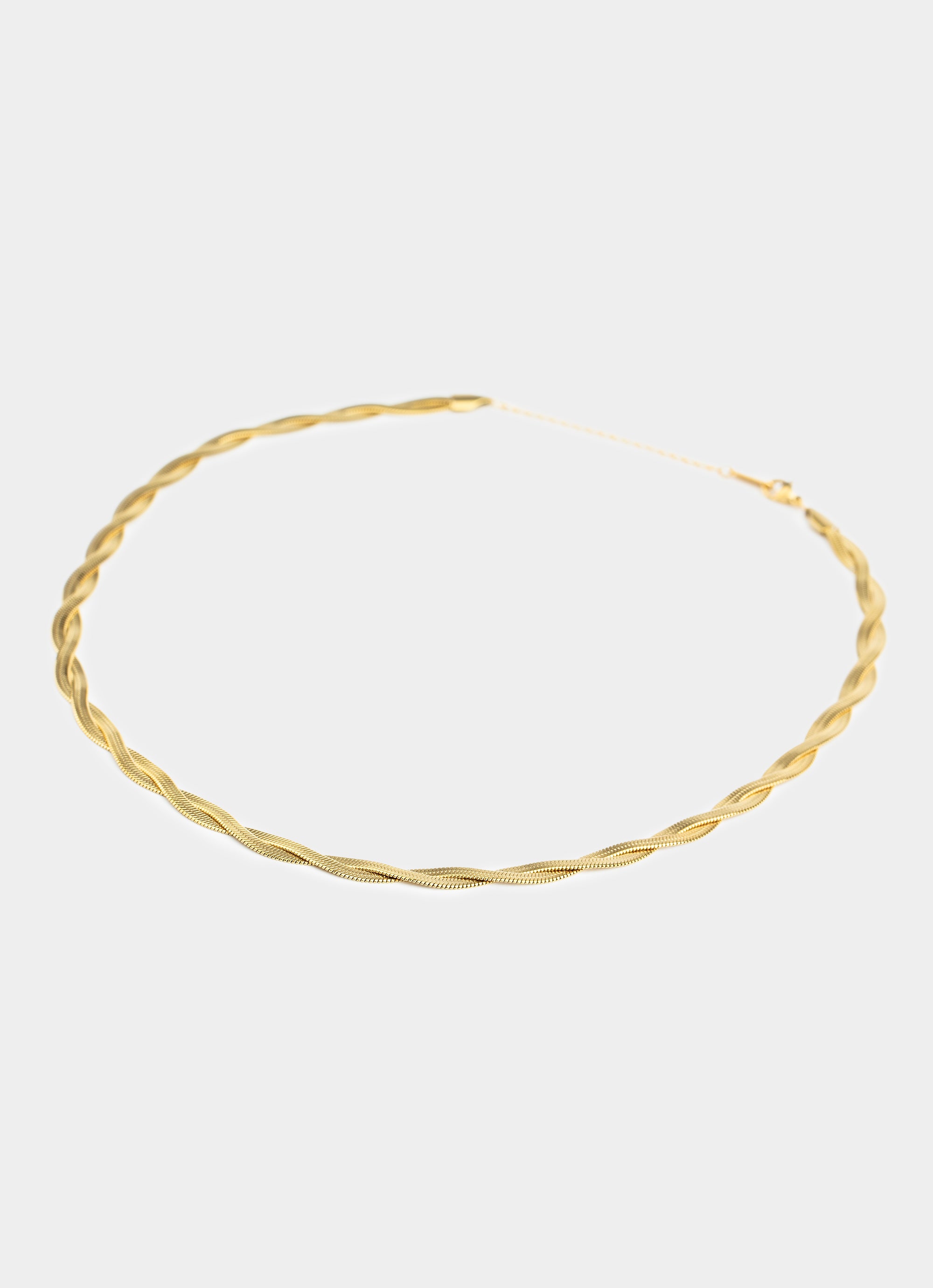 Dual Snake Necklace - 18K Gold Plated