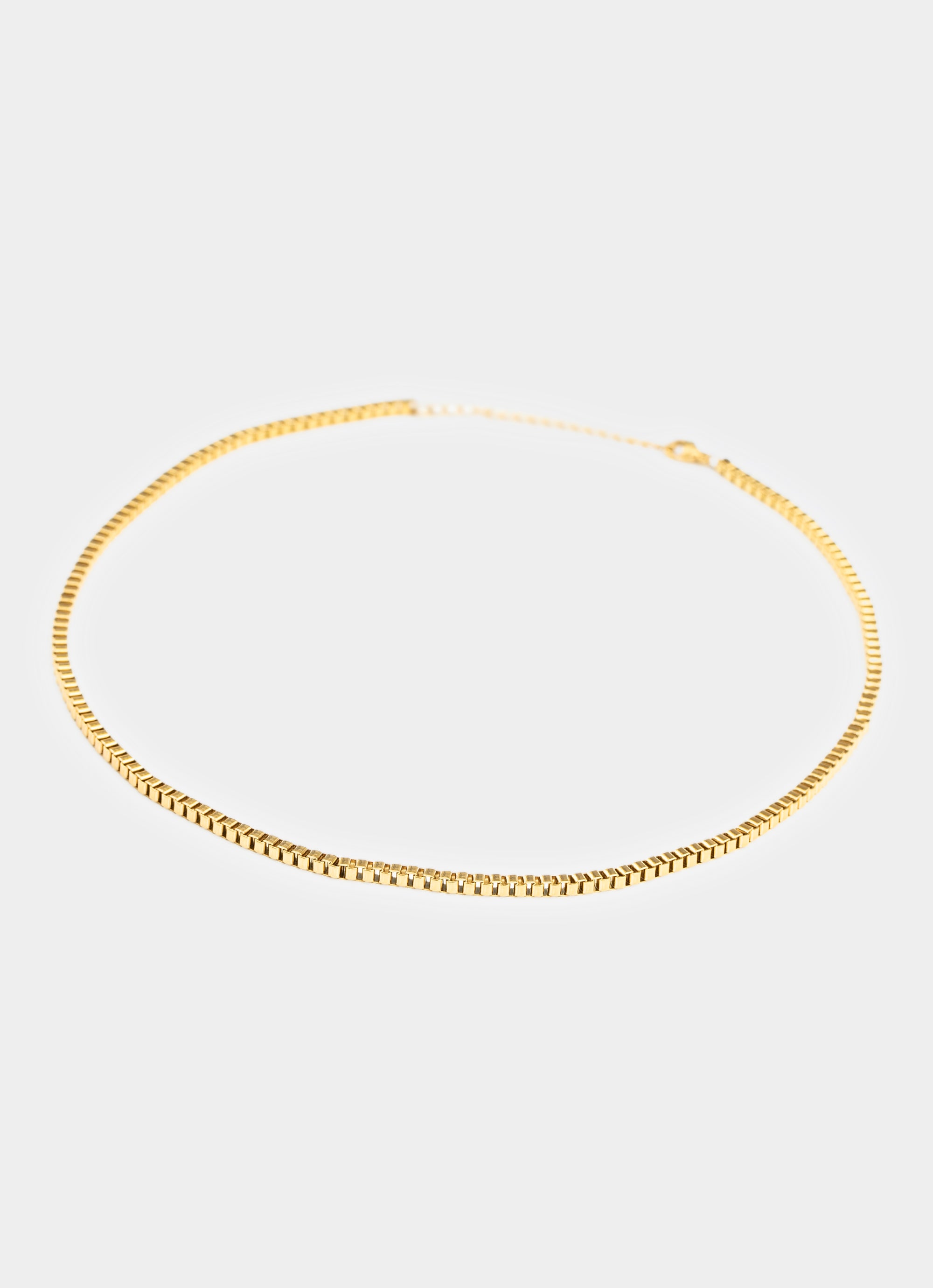 Square Box Chain - 18K Gold Plated