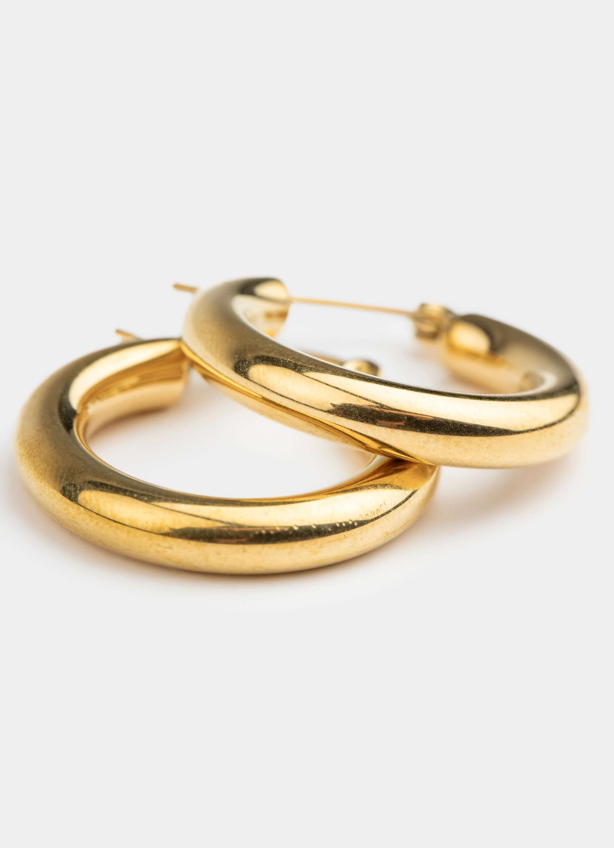 Classic Hoop Earring - 18K Gold Plated