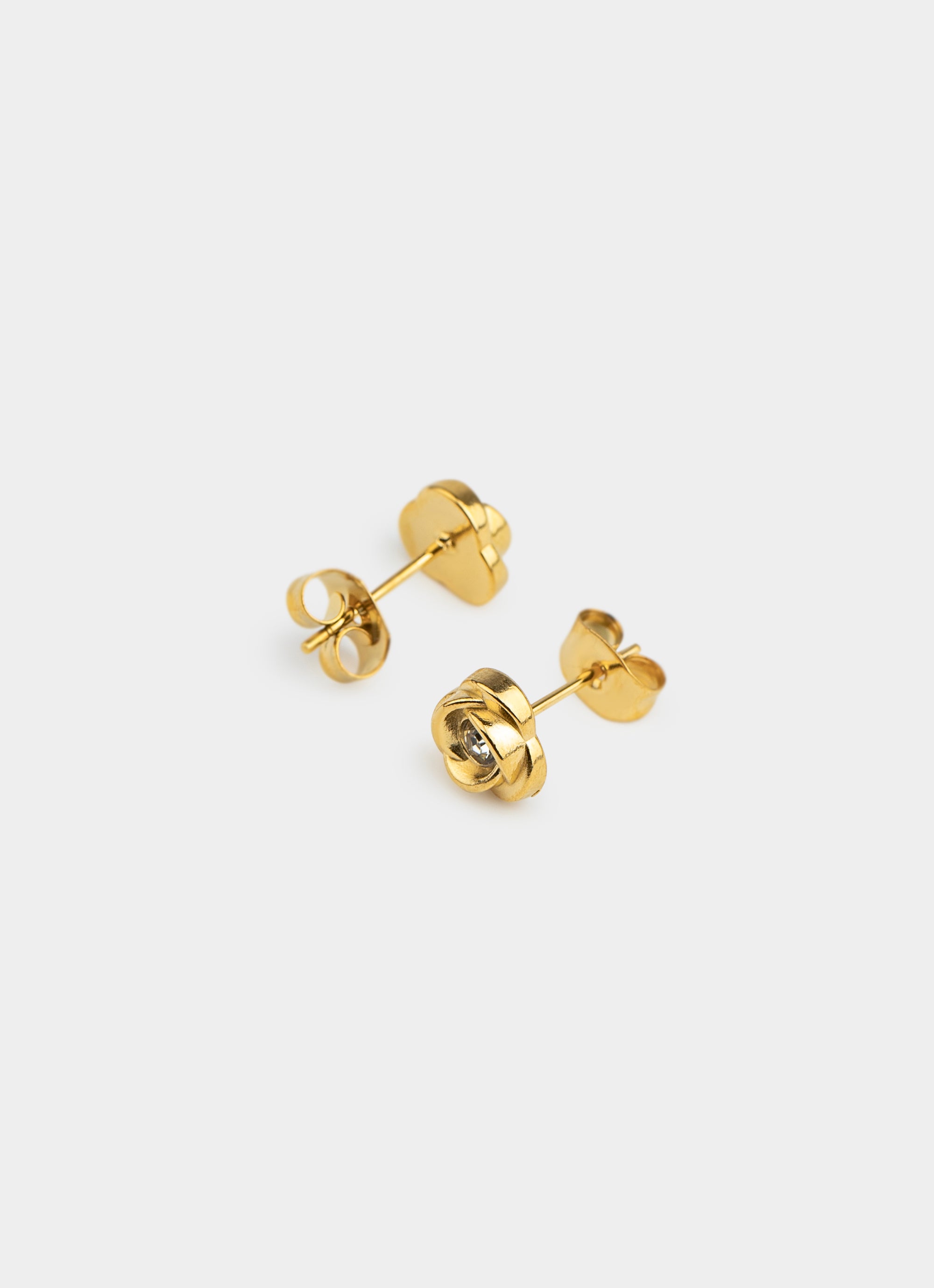 Flower Stud Earring - 18K Gold Plated