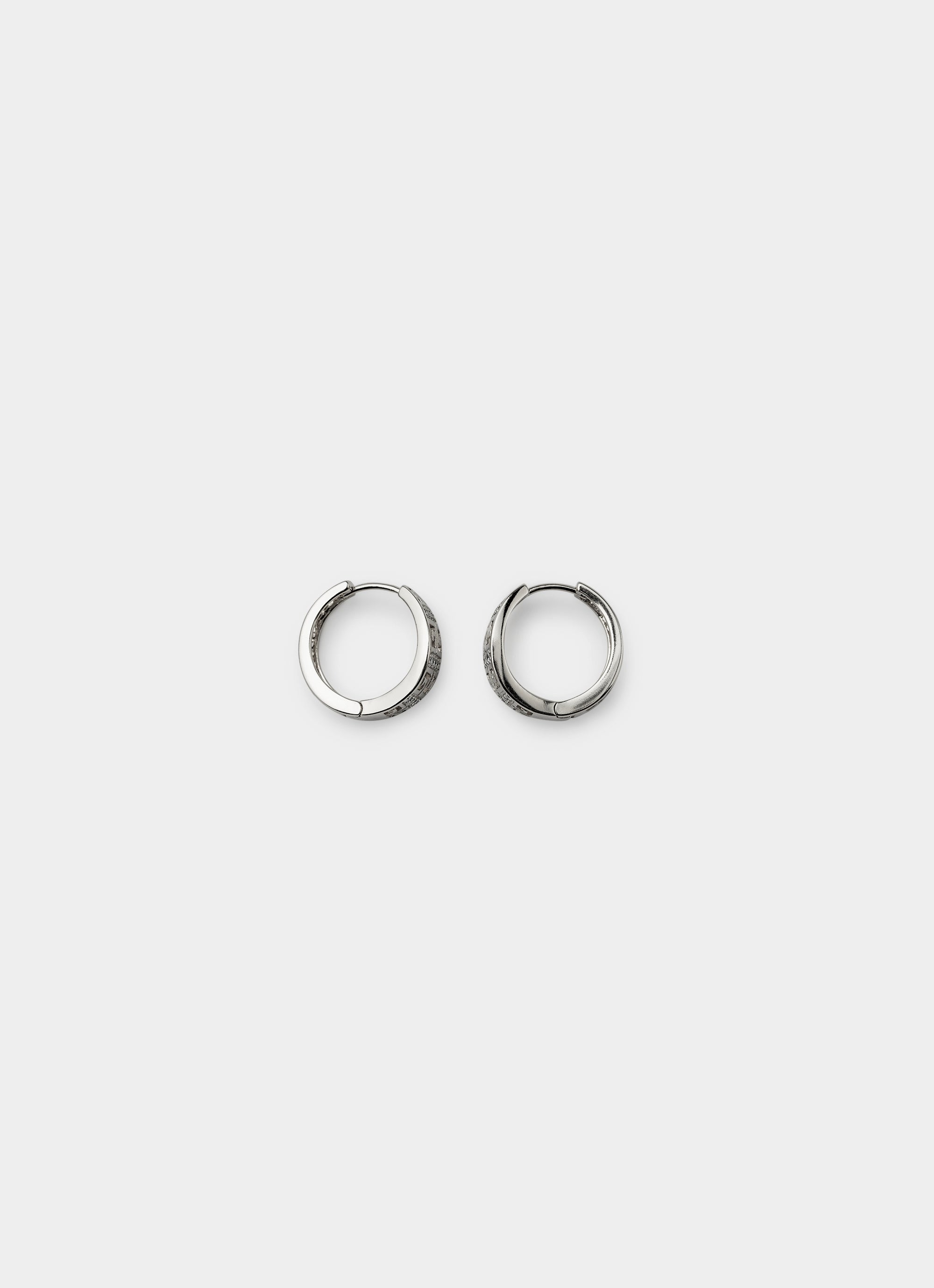 Greca Icy Band Earring - Stainless Steel