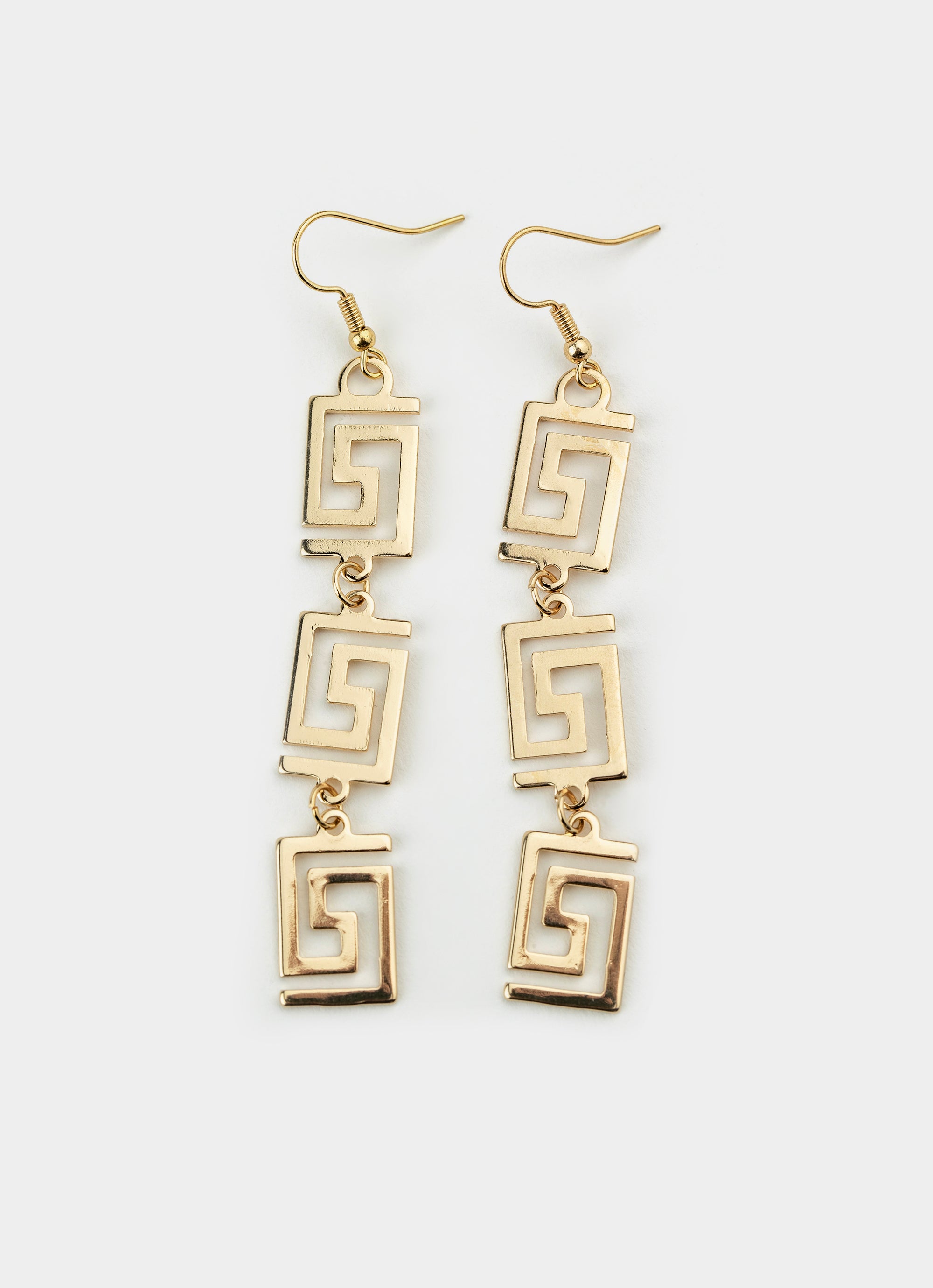 Greca 3 Piece Earring - 18K Gold Plated