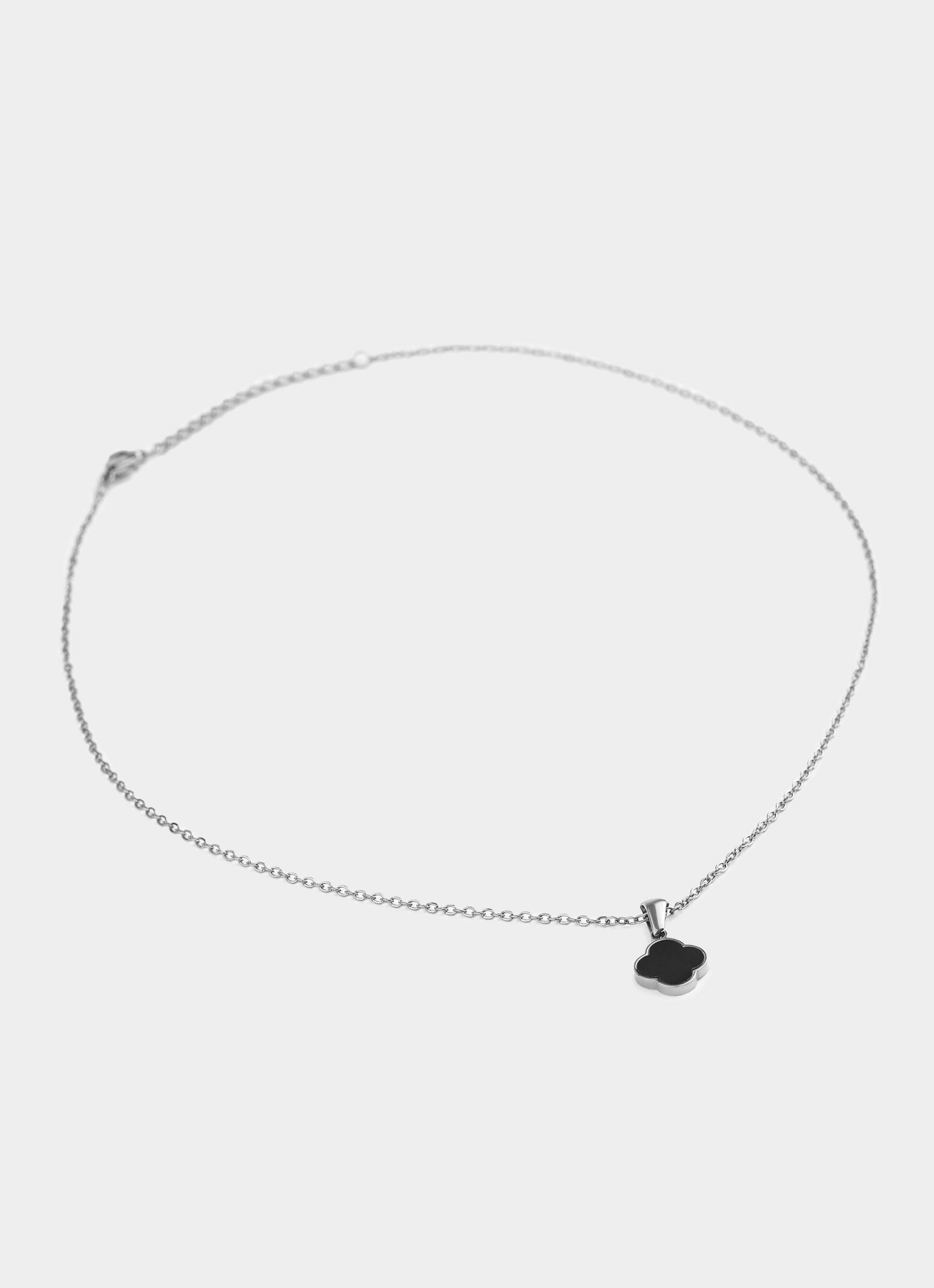 4 Leaf Necklace - Stainless Steel