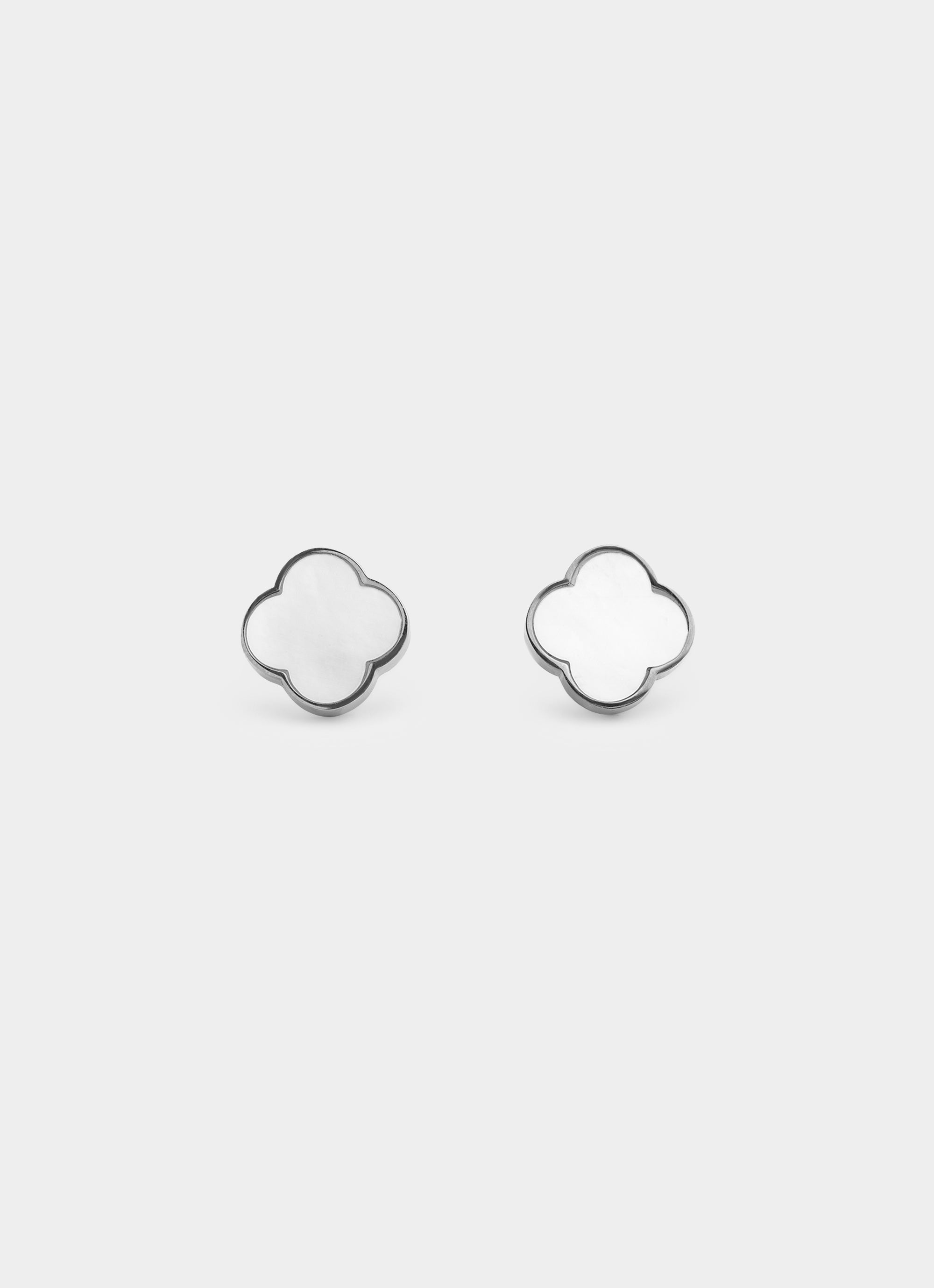 4 Leaf Earring - Stainless Steel