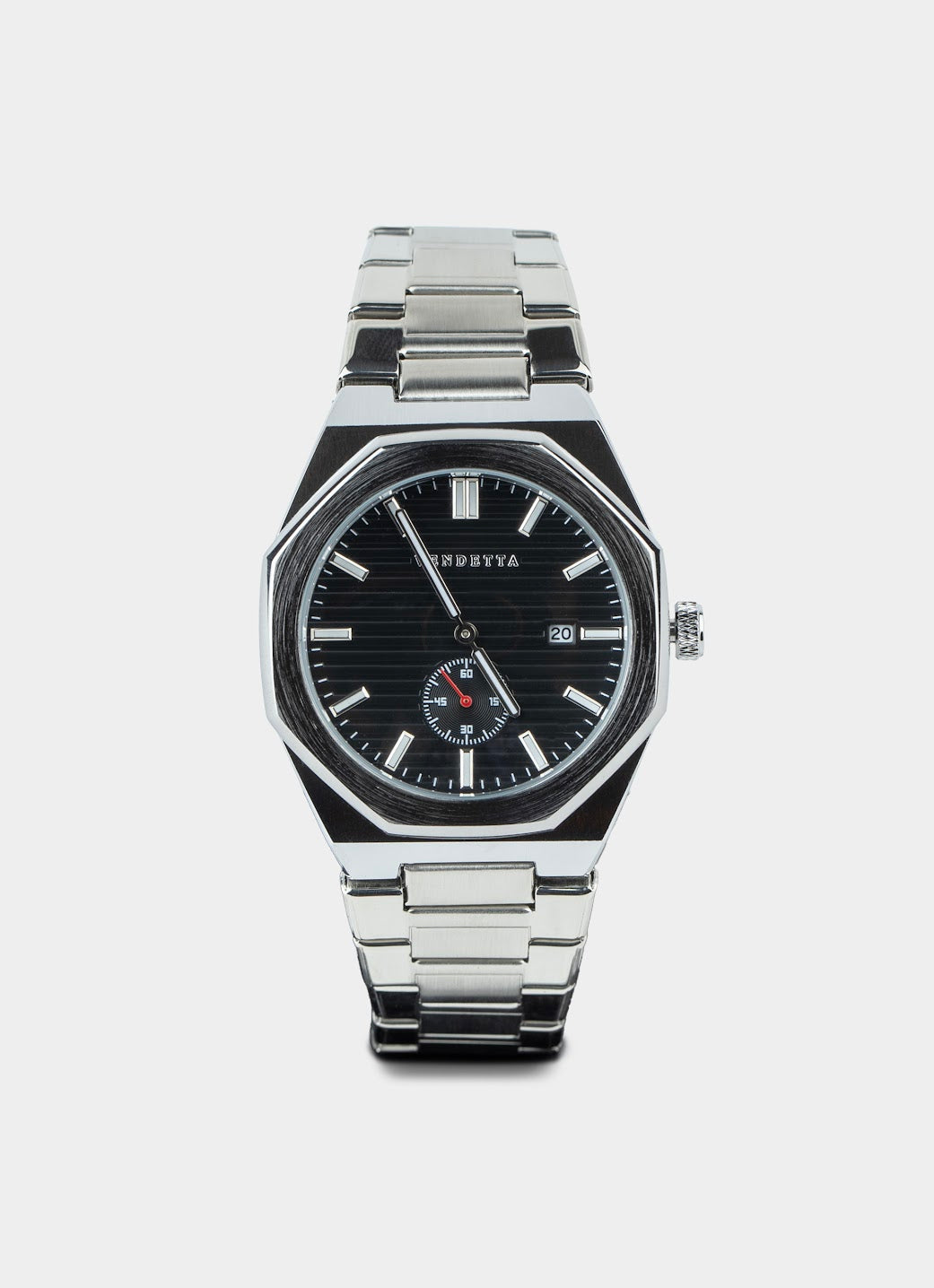 Monarc Watch - Silver/Black