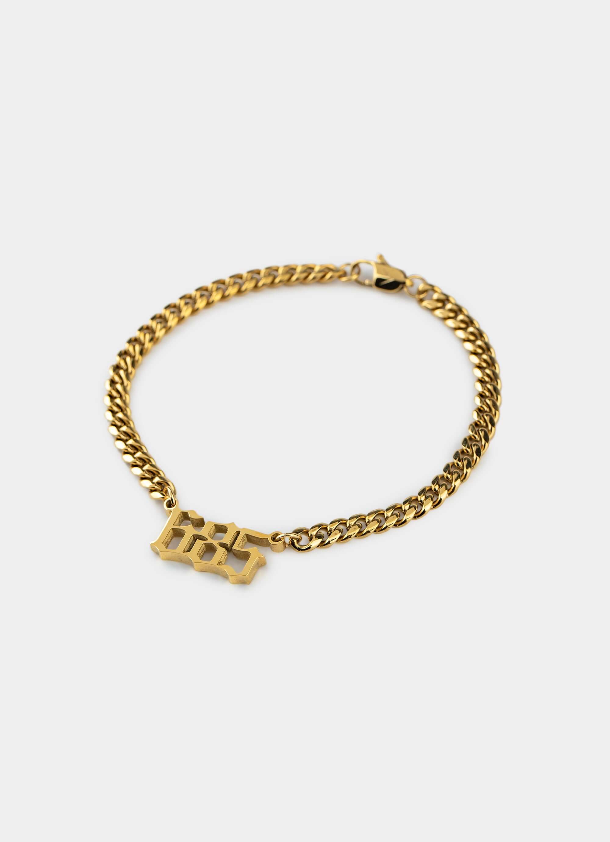 18k gold plated bracelet – chain design – Vendetta Jewellery