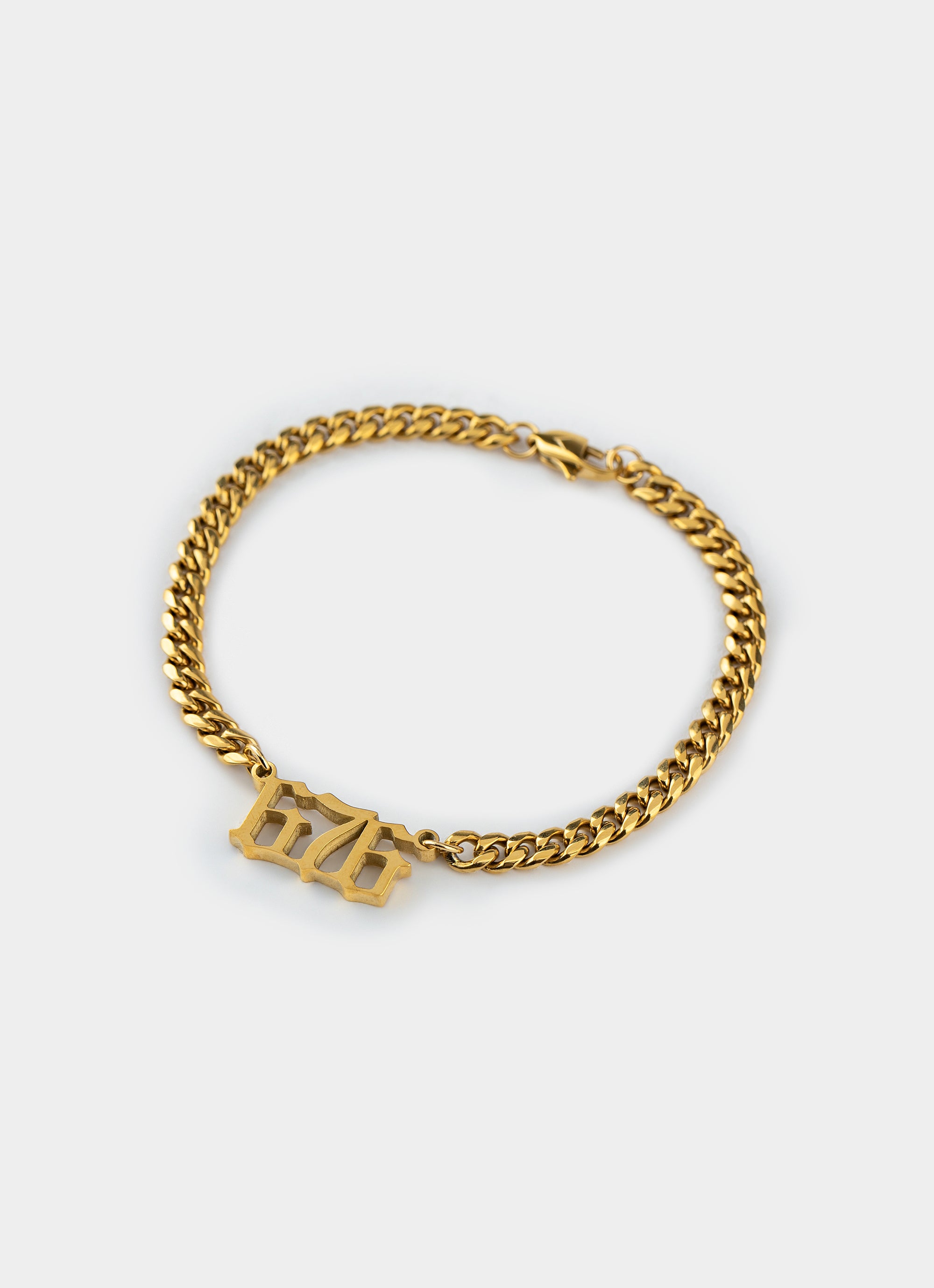 676 Legacy Bracelet - 18k Gold Plated