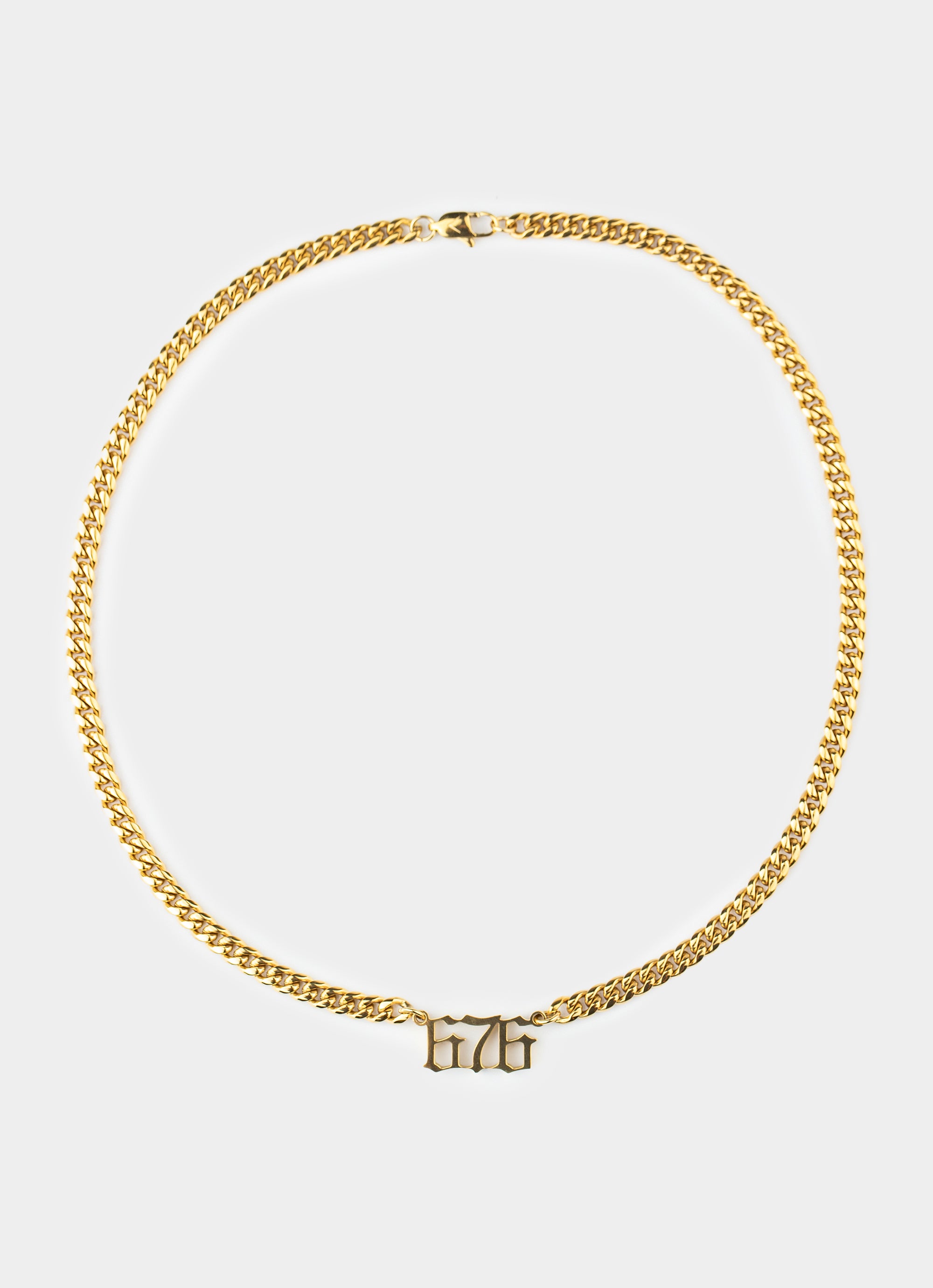 676 Legacy Necklace - 18k Gold Plated