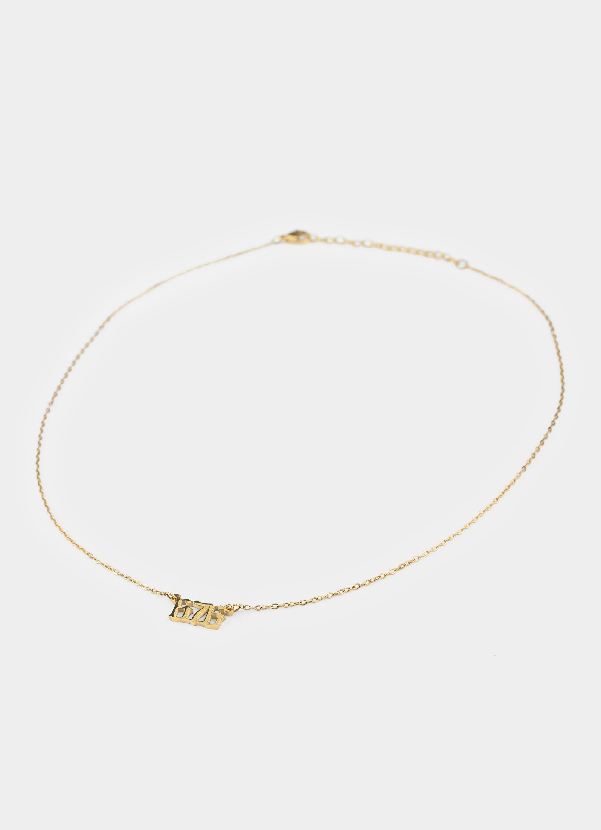 676 Kin Necklace - 18k Gold Plated