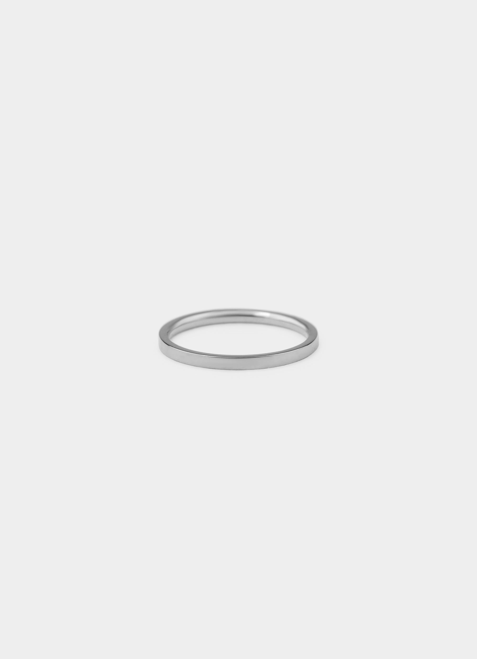 Stainless steel ring – 2mm width – Vendetta Jewellery