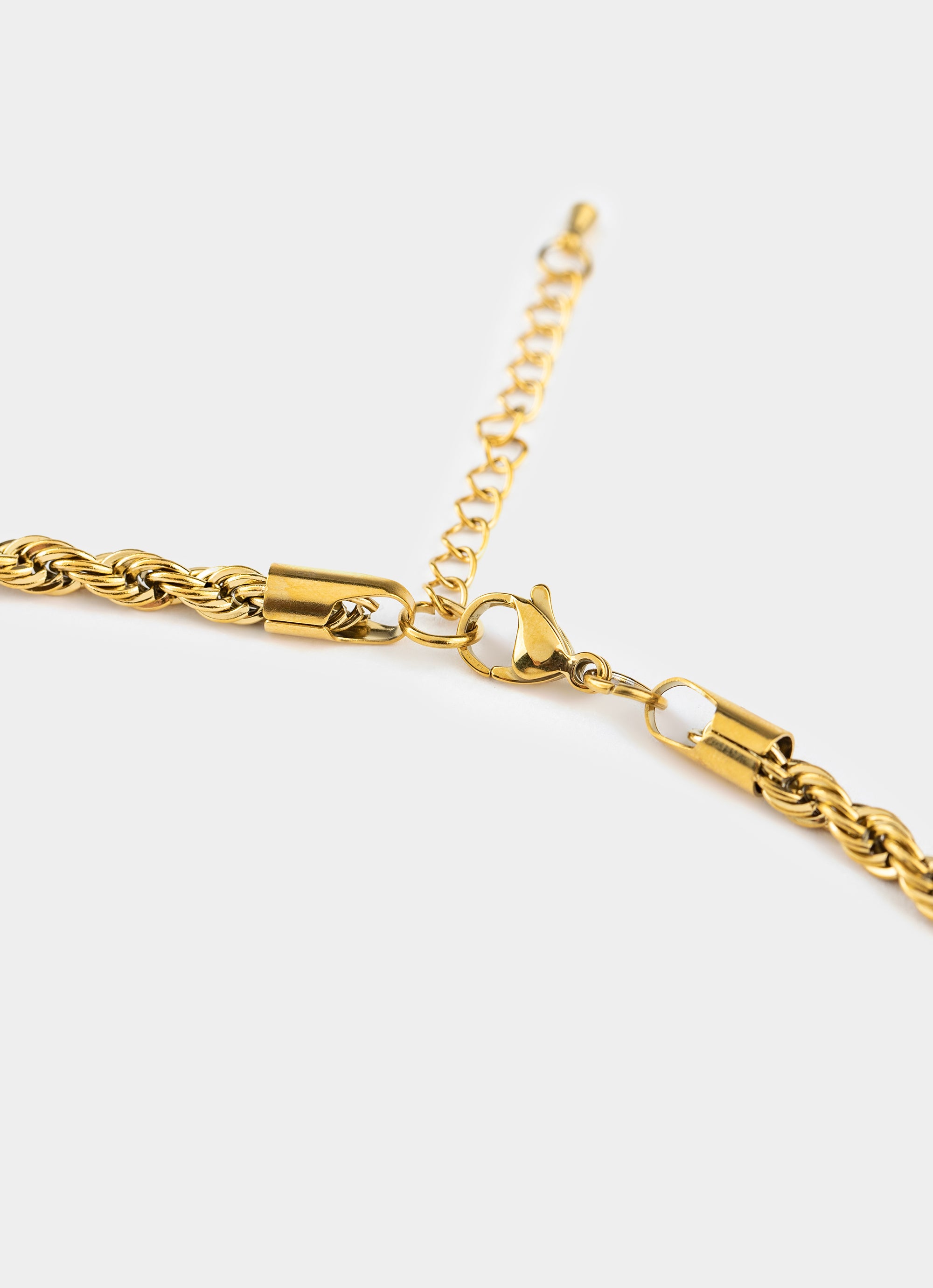 Rope Chain 5mm - 18k Gold Plated