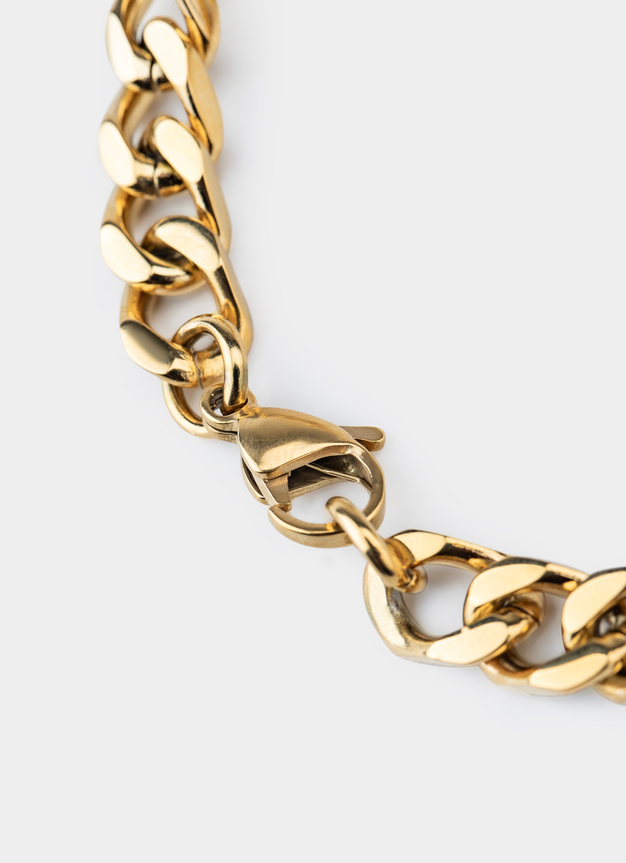 Vendetta Cuban Cross Bracelet S/M - 18k Gold Plated