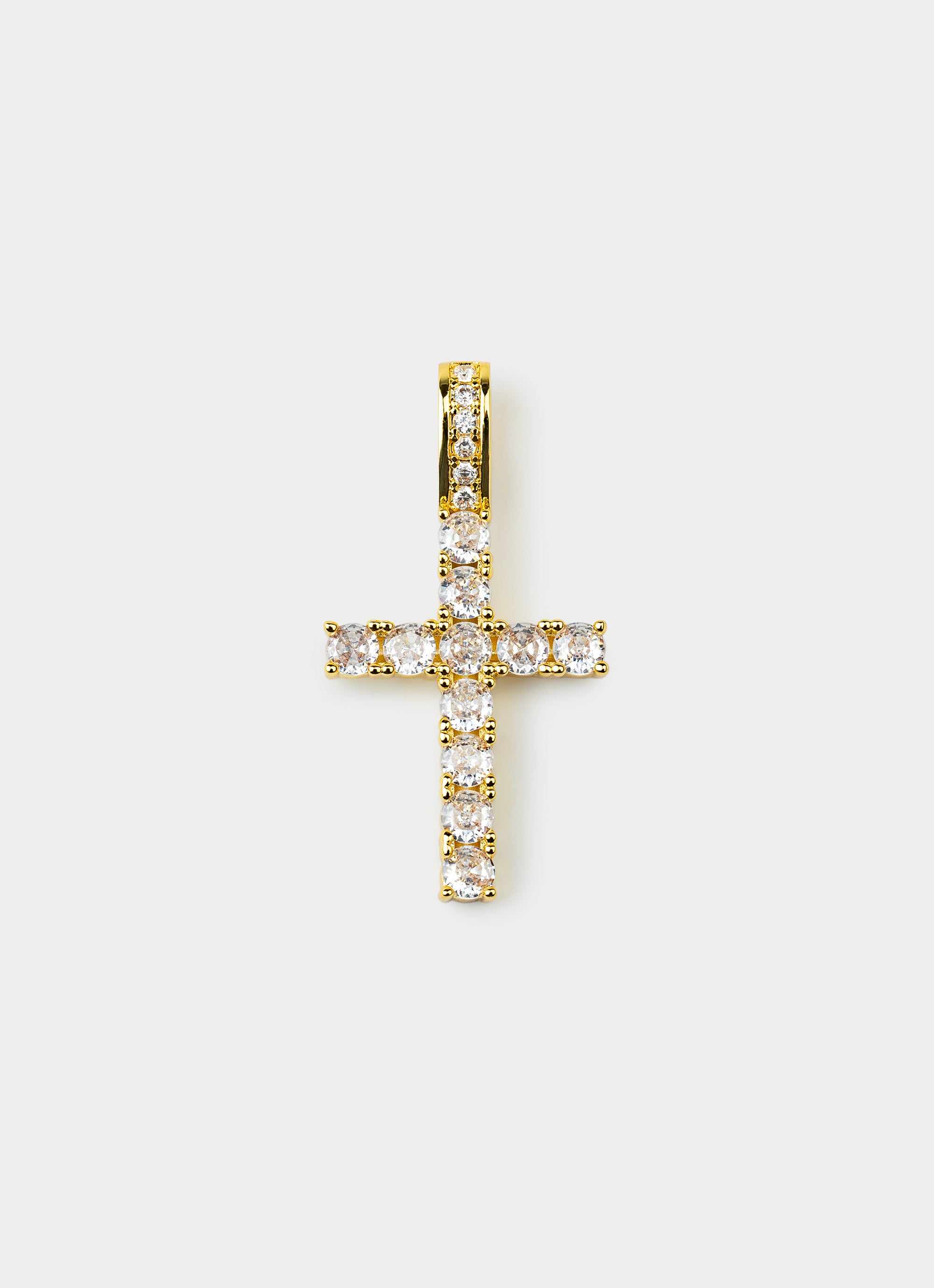 Classic Cross Pendant - 18k Gold Plated