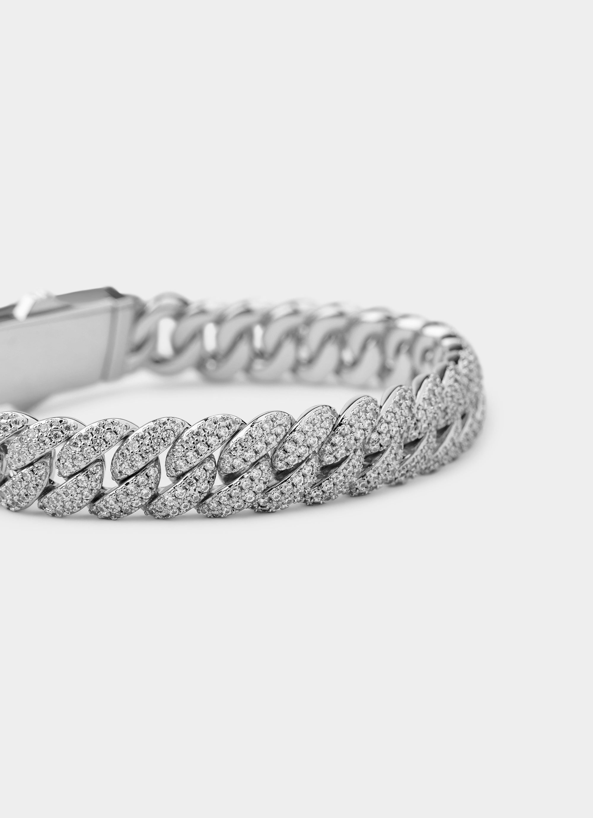 Vice Bracelet -  Iced Palladium Plated