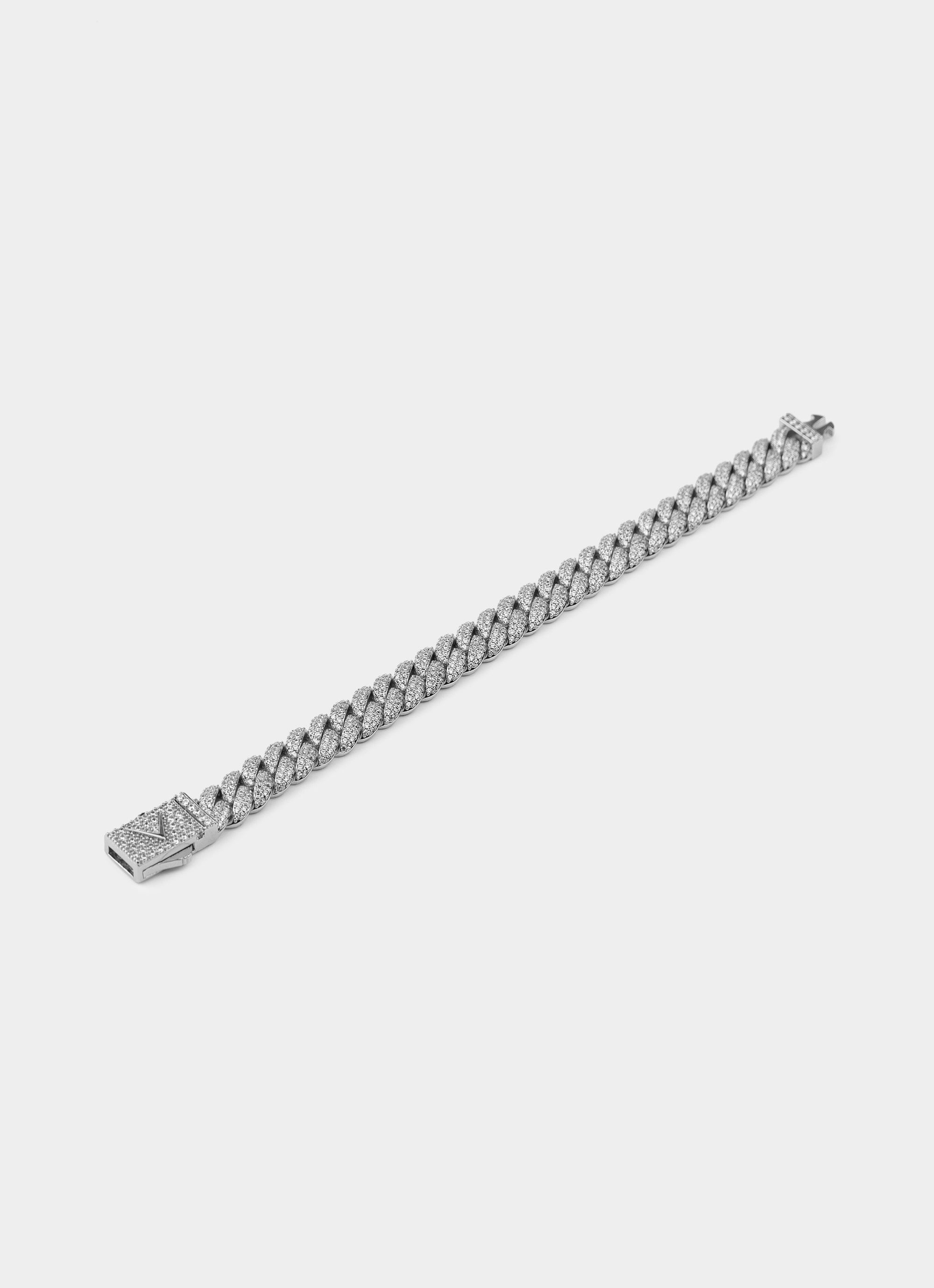 Vice Bracelet -  Iced Palladium Plated