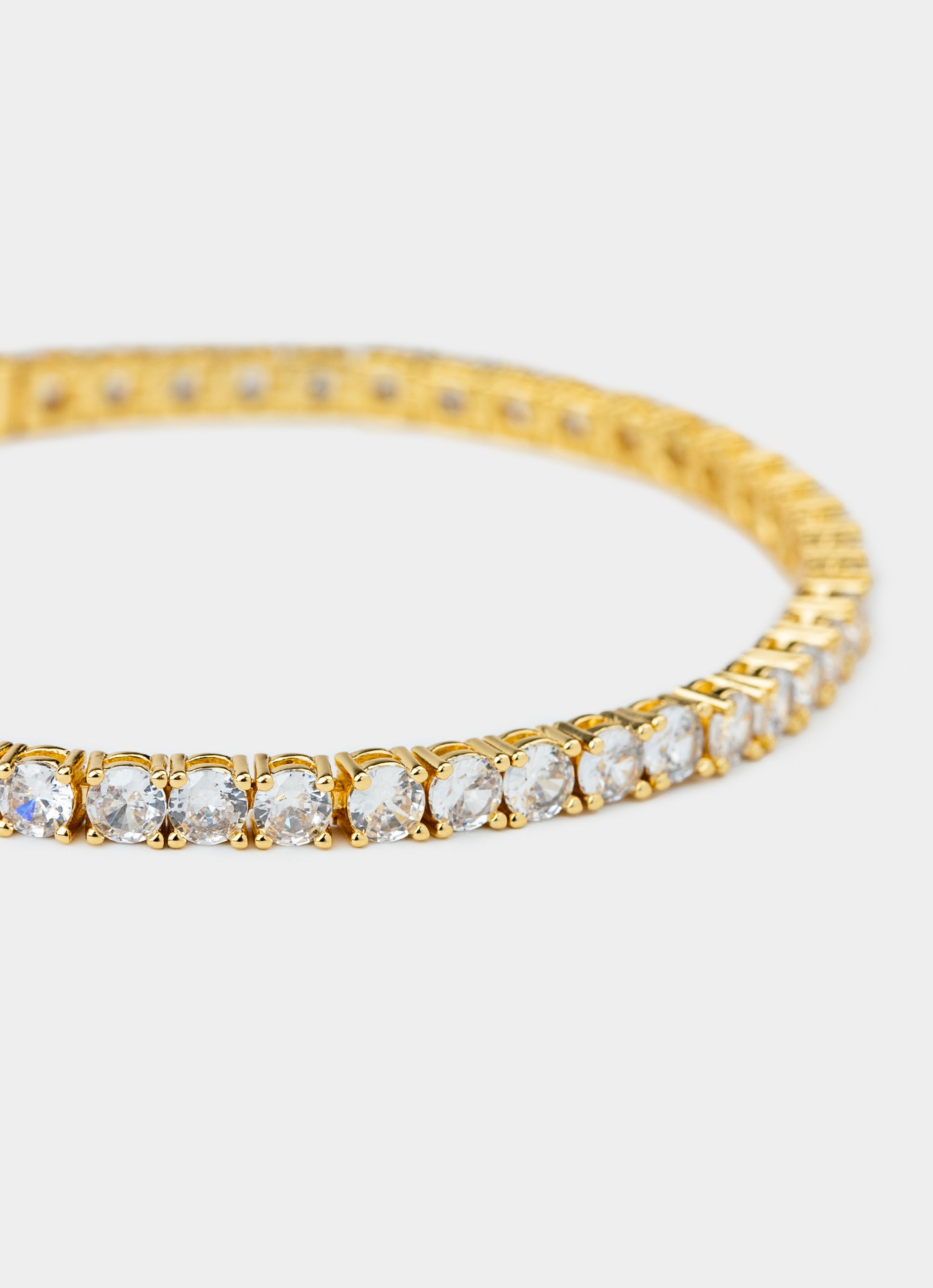 Vendetta Tennis Bracelet - 18k Gold Plated
