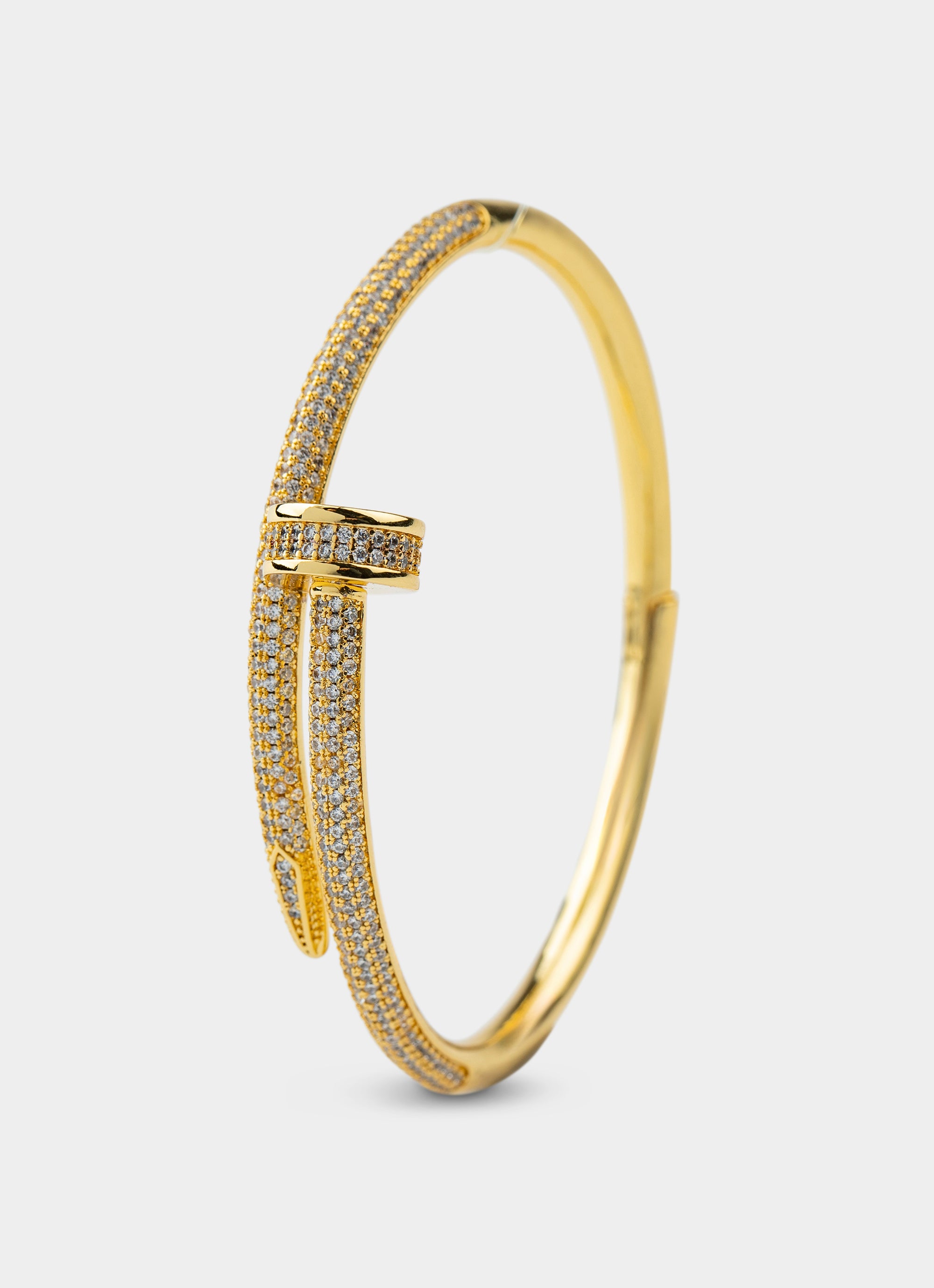 Icy Spike Bracelet - 18k Gold Plated