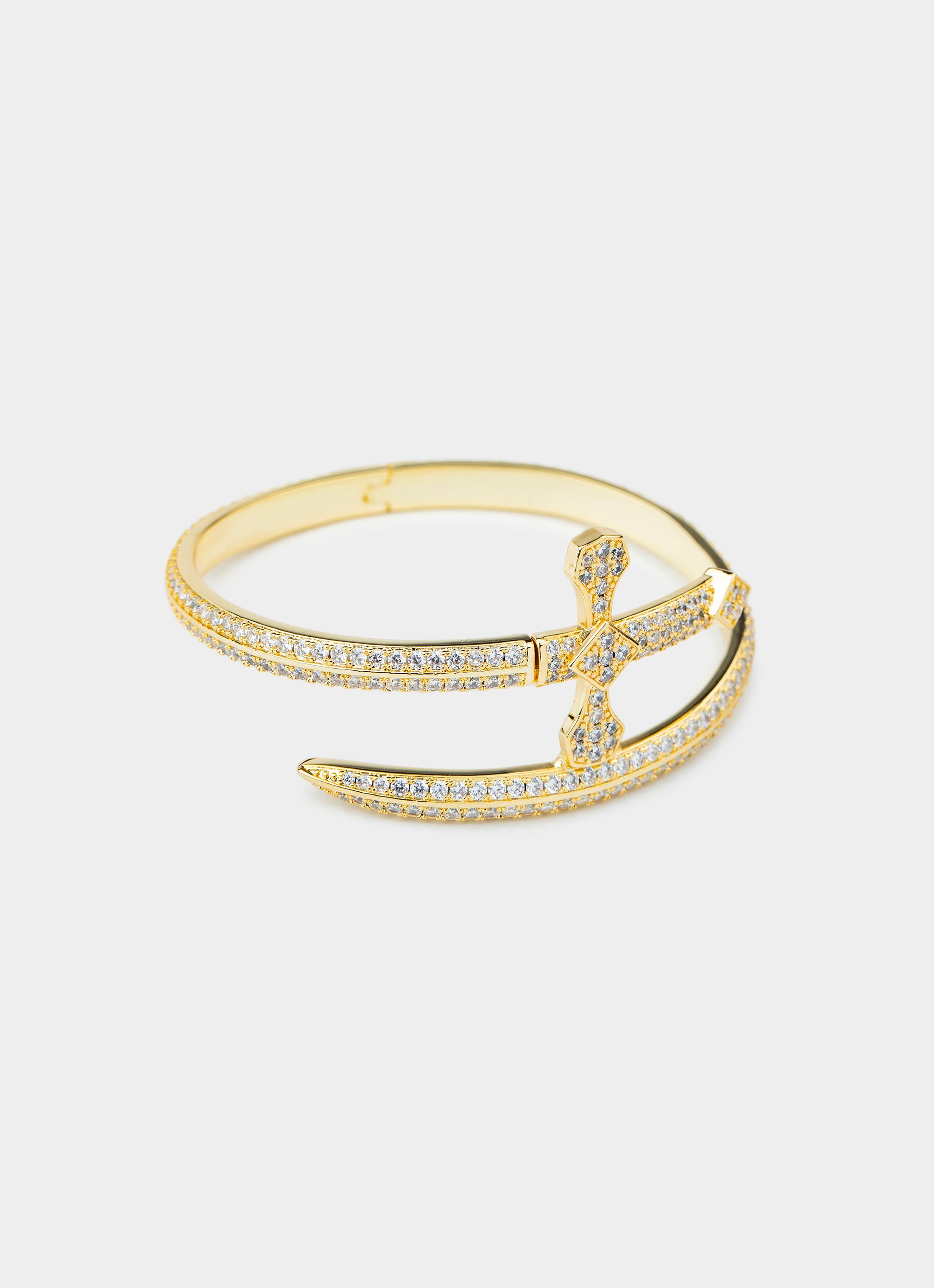 Vendetta Icy Crusades Bracelet - 18k Gold Plated