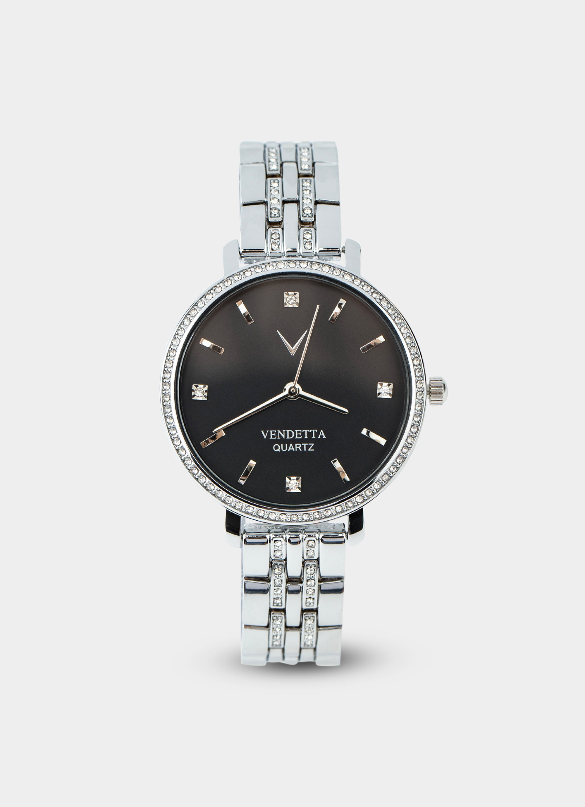 Aurora Watch - Silver/Black